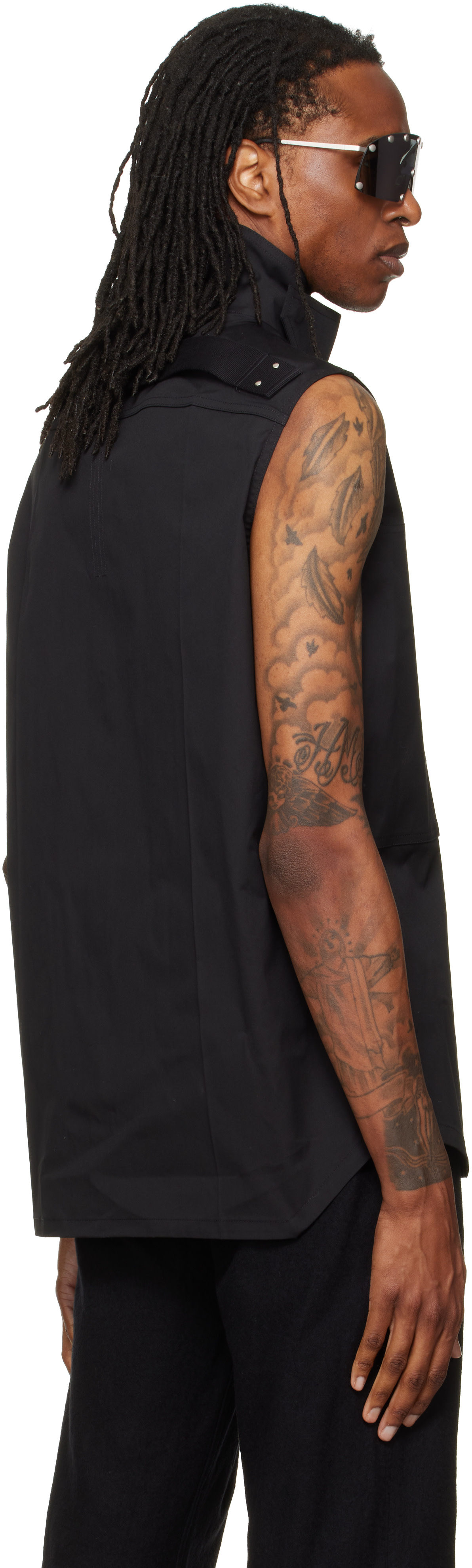 Rick Owens - 블랙 타워 SL 아우터