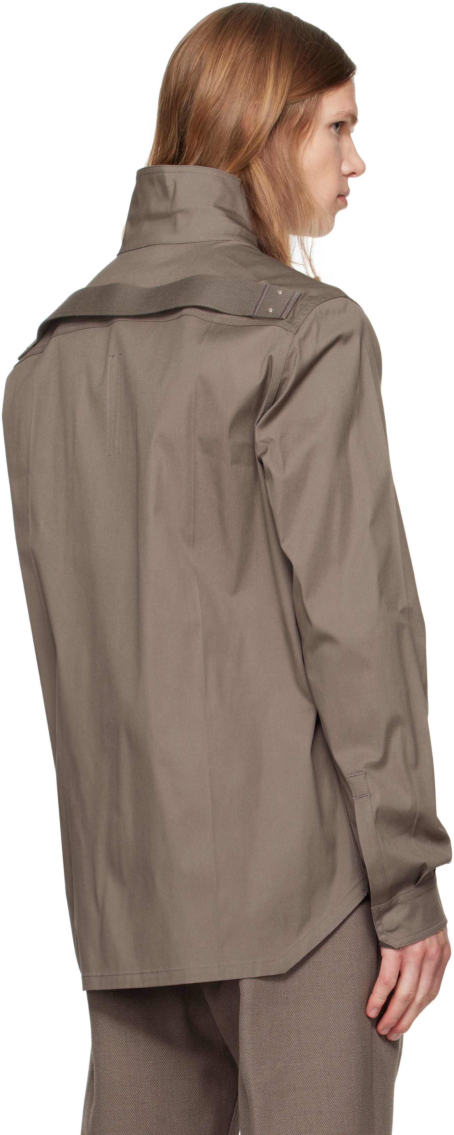 Rick Owens - Gray Tower Outershirt