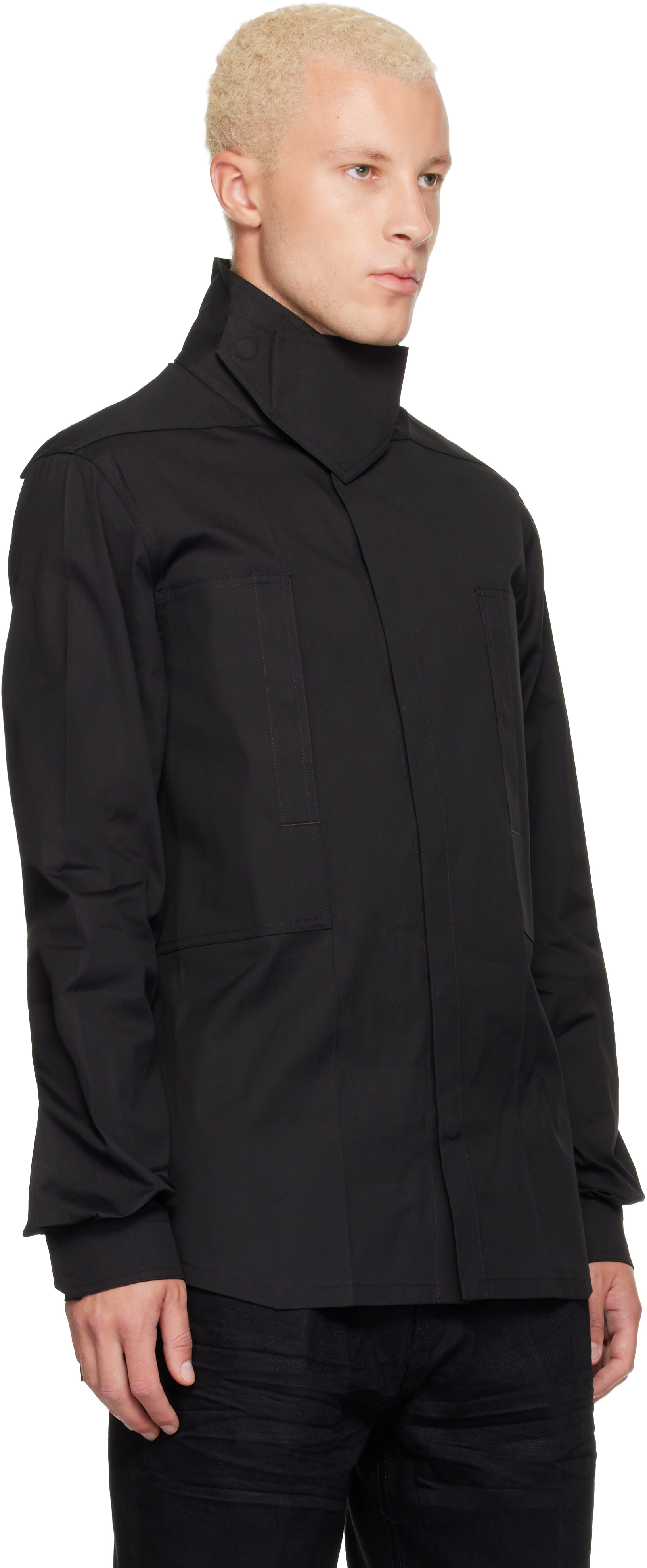 Rick Owens - Black Tower Outershirt