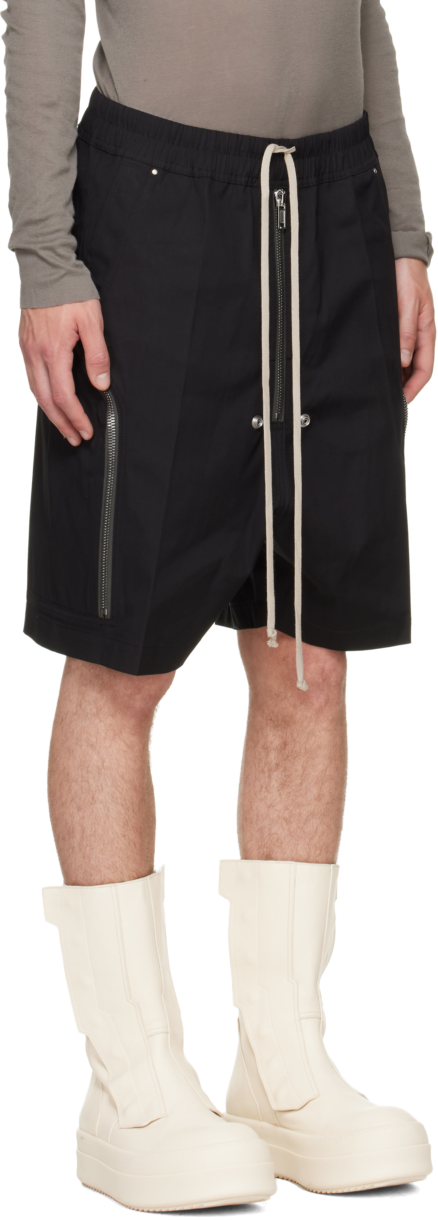 Rick Owens - Short cargo Heizer noir - Tower