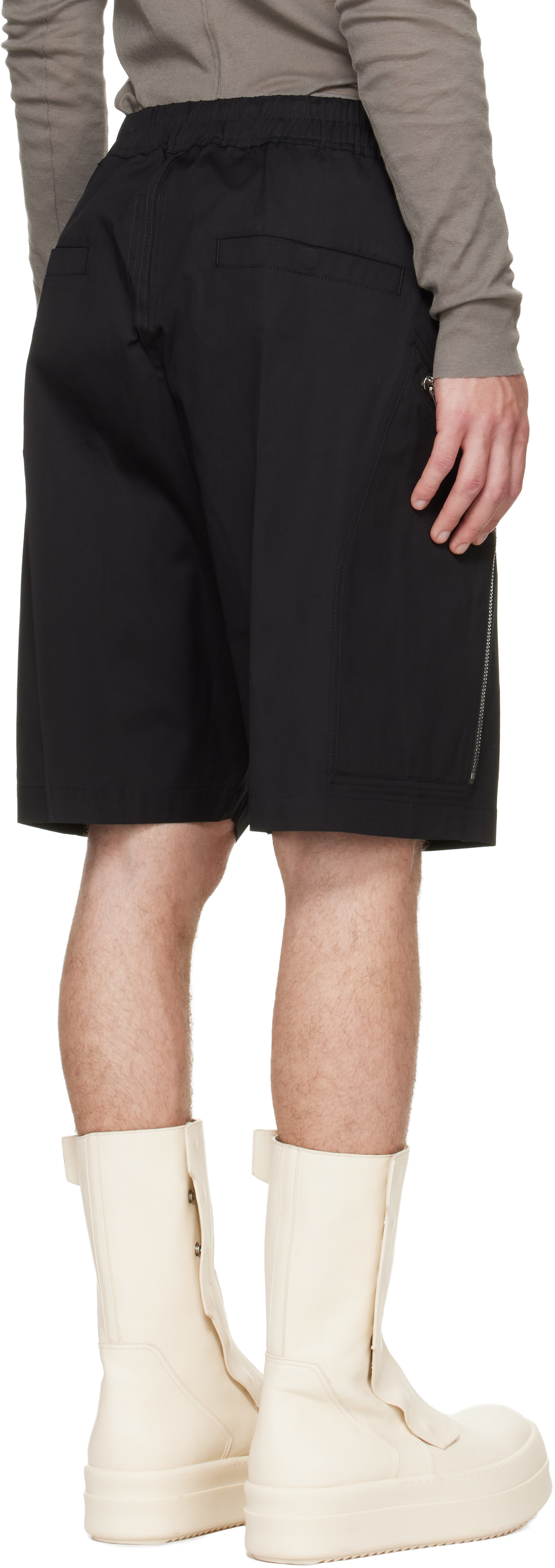 Rick Owens - Short cargo Heizer noir - Tower