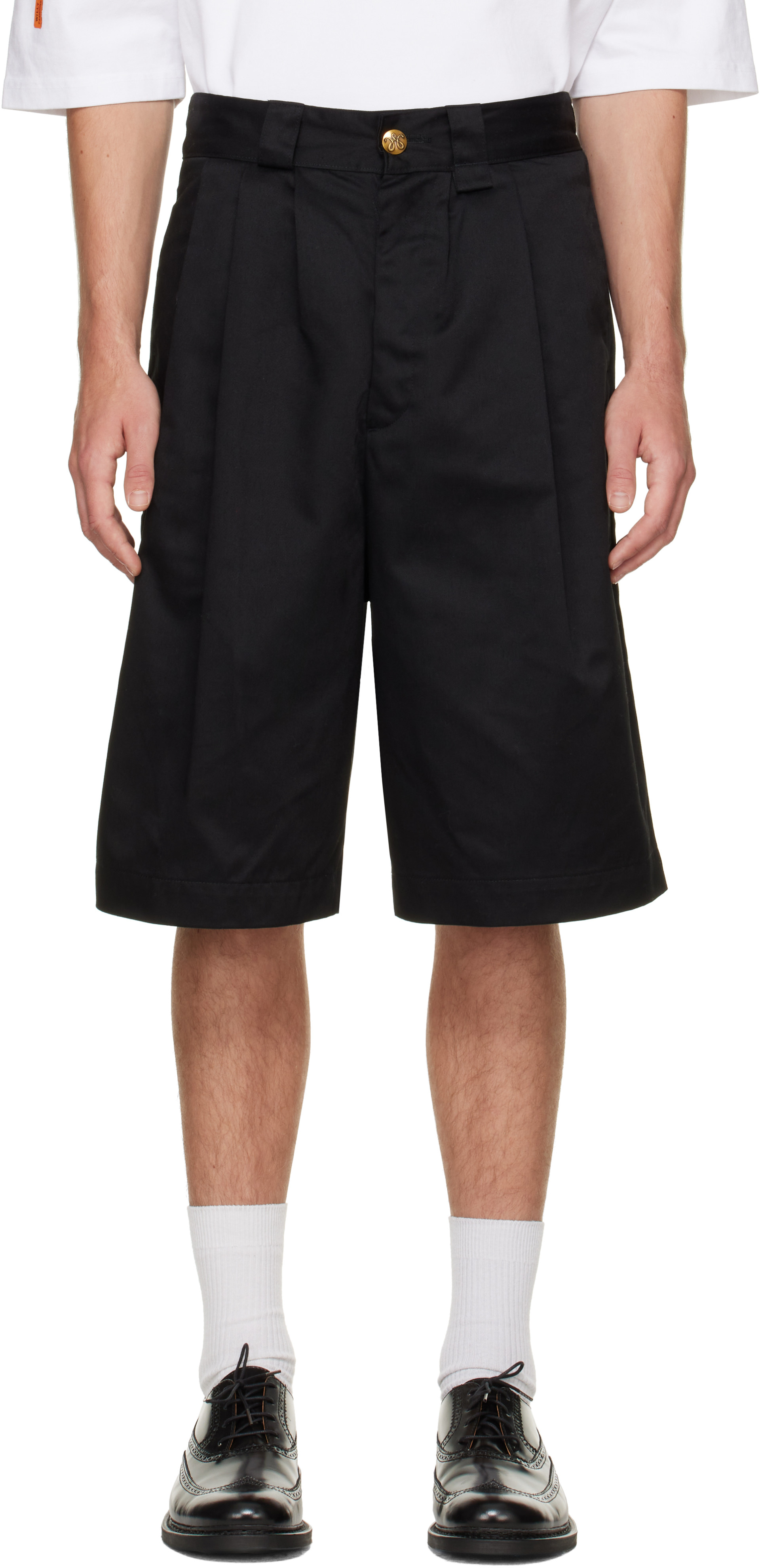 WILLY CHAVARRIA - Black Borracho Shorts