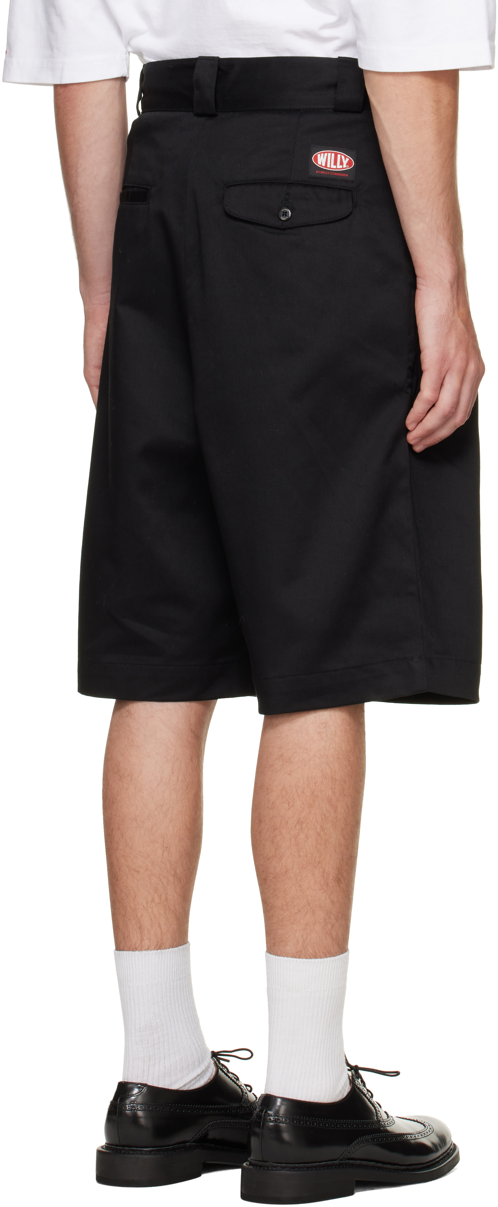 WILLY CHAVARRIA - Black Borracho Shorts