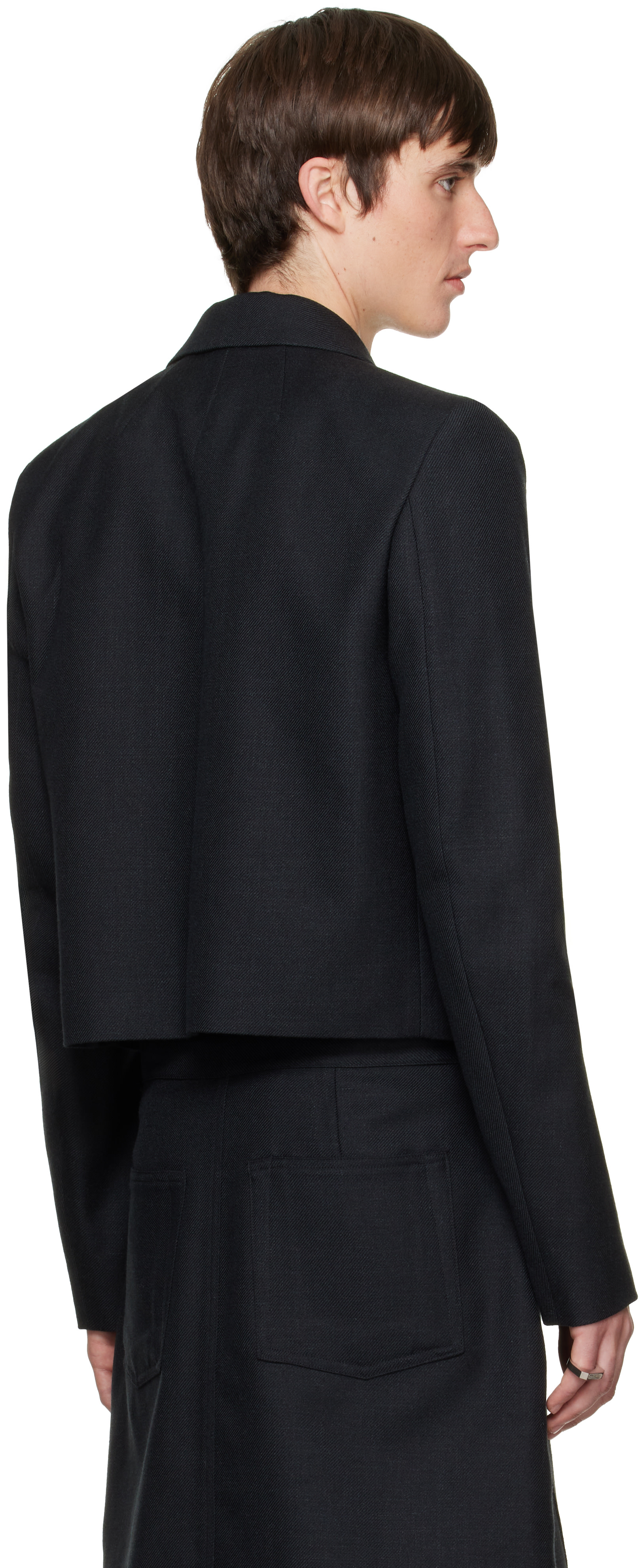 Rick Owens - Black Tower Monat Blazer