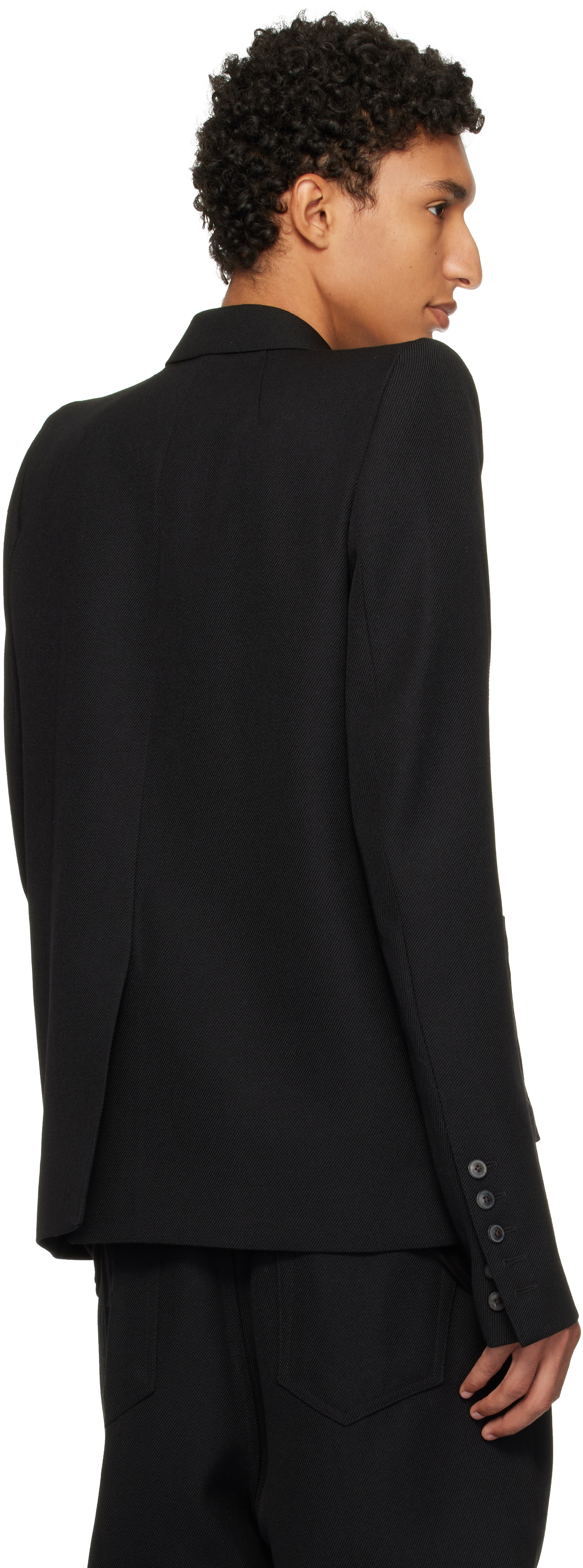 Rick Owens - Blouson Larry noir - Tower