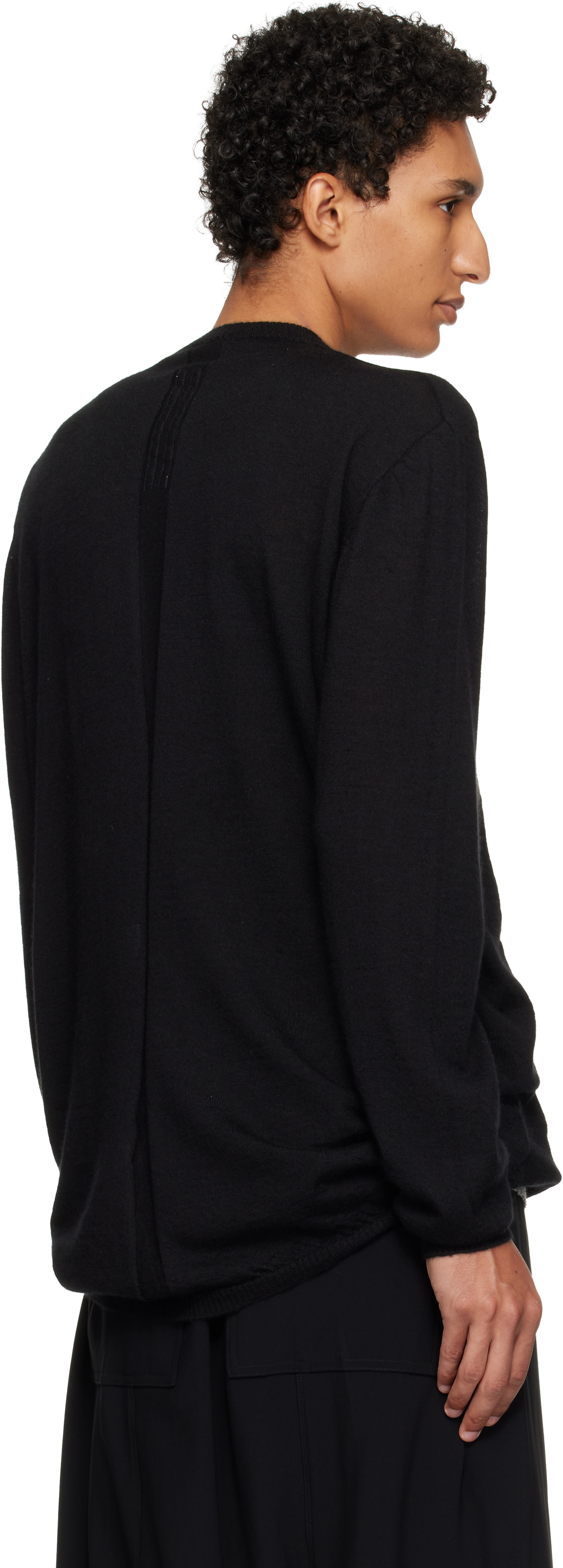Rick Owens - ブラック Tower Level オーバーサイズ セーター