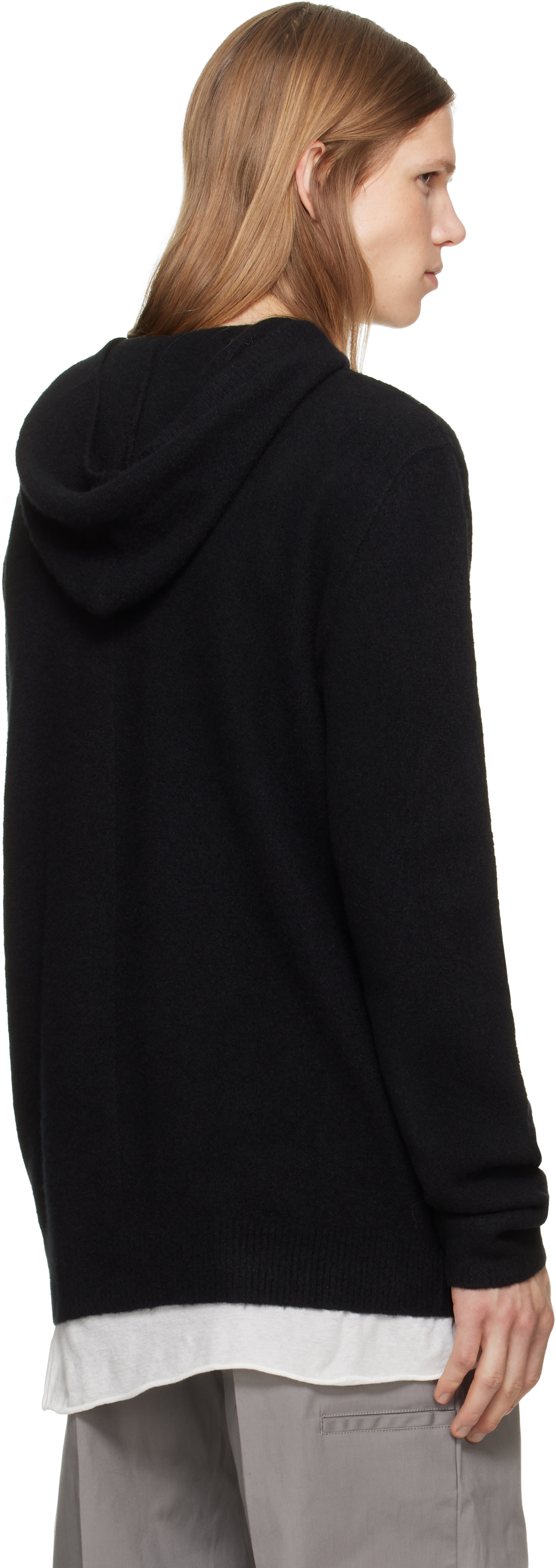Rick Owens - 블랙 타워 후디