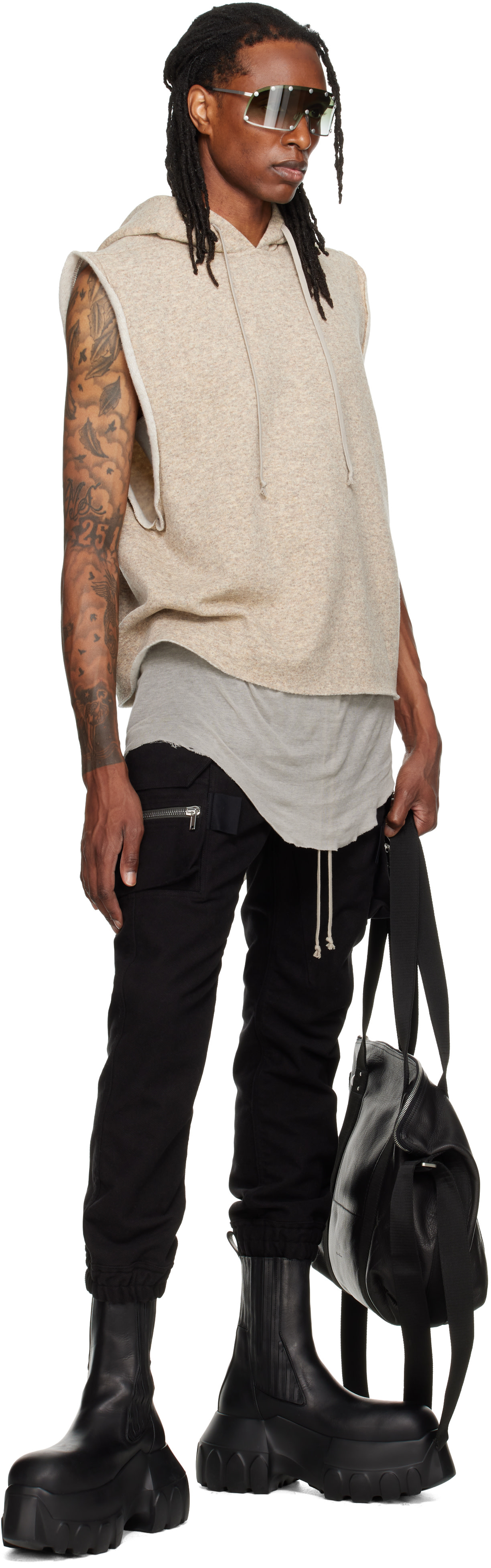 Rick Owens - 오프 화이트 타워 SL 후디