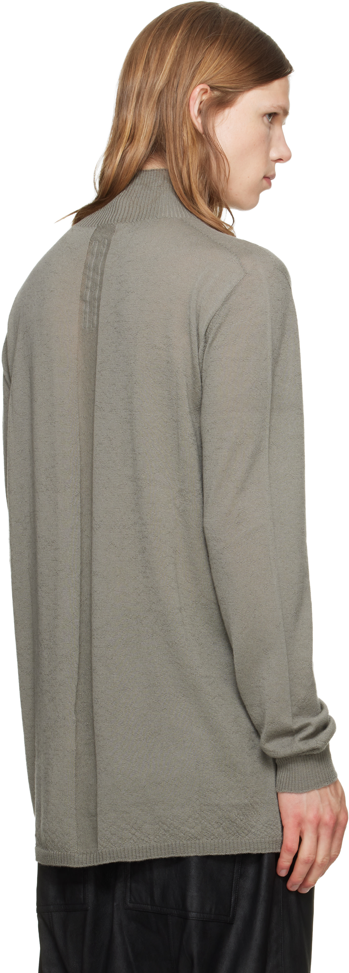 Rick Owens - 토프 타워 오버사이즈 터틀넥 스웨터