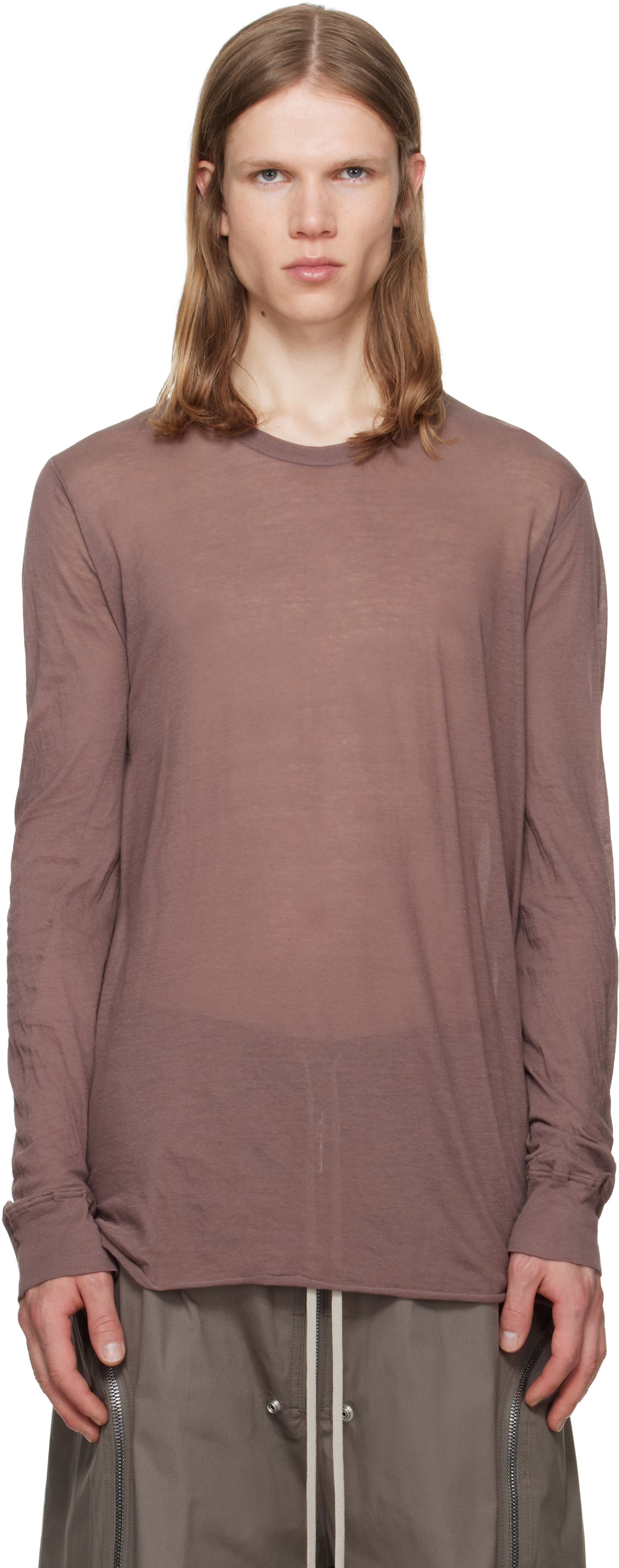 Rick Owens - Purple Tower Basic LS T-shirt