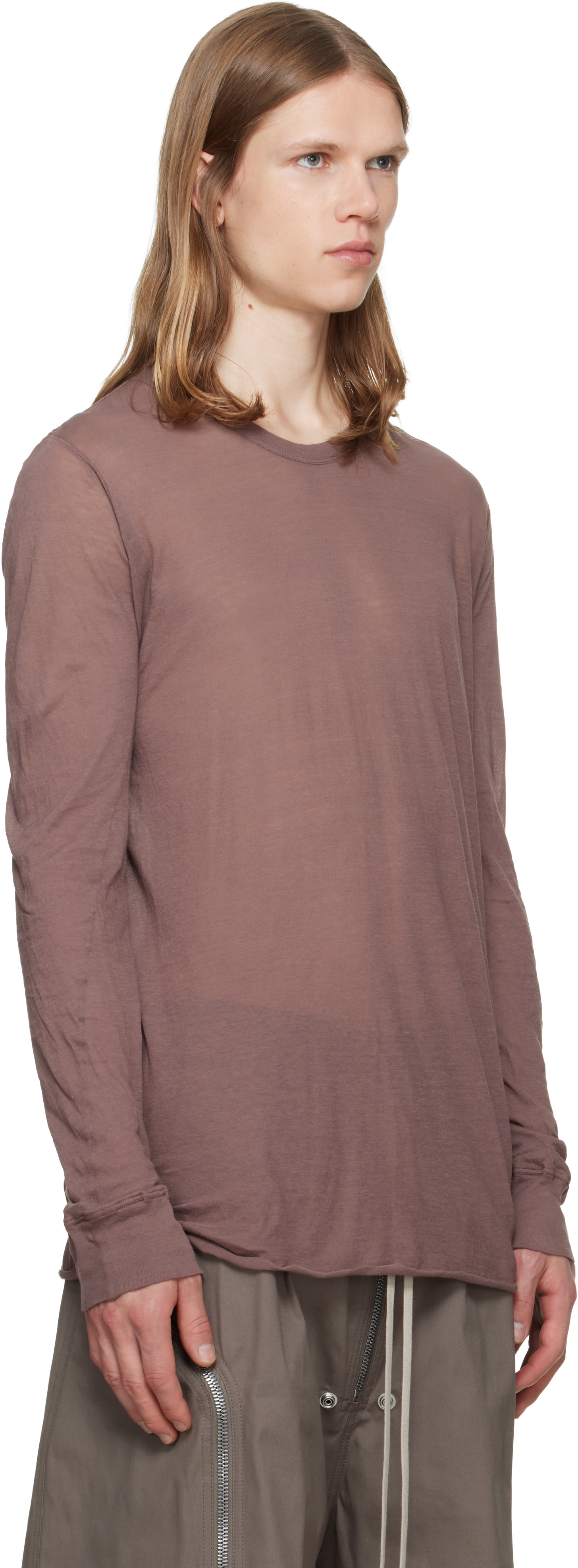 Rick Owens - Purple Tower Basic LS T-shirt