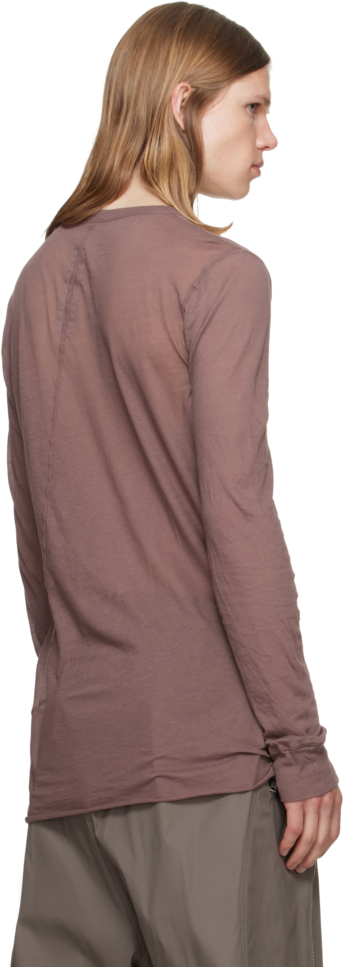 Rick Owens - Purple Tower Basic LS T-shirt