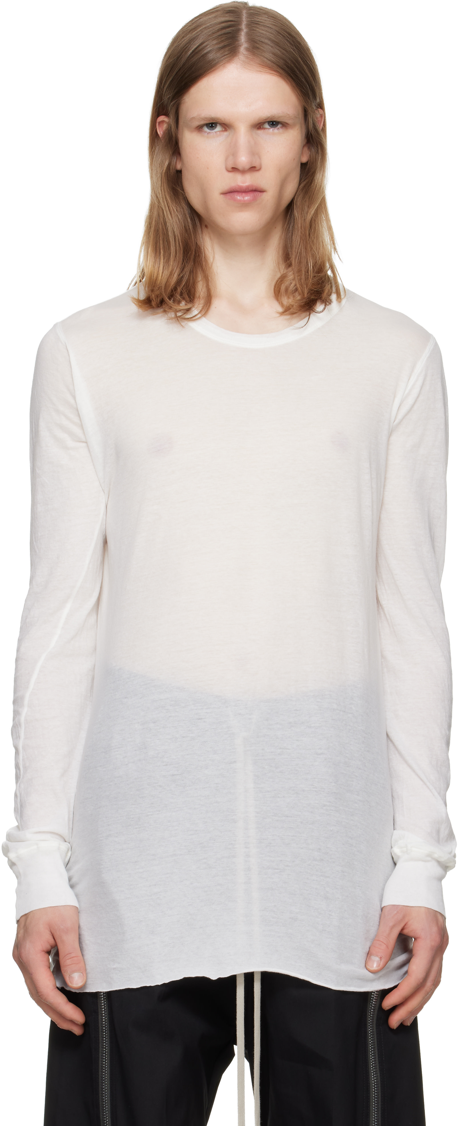 Rick Owens - Off-White Tower Basic LS T-shirt