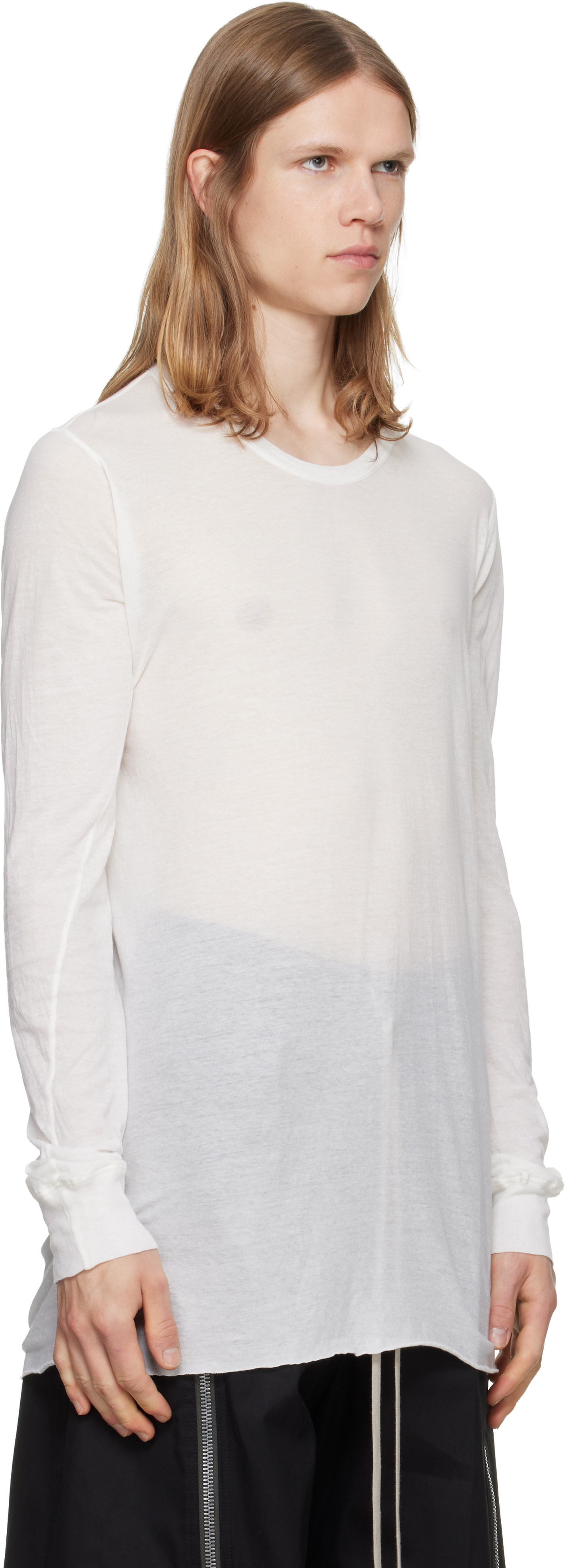 Rick Owens - Off-White Tower Basic LS T-shirt
