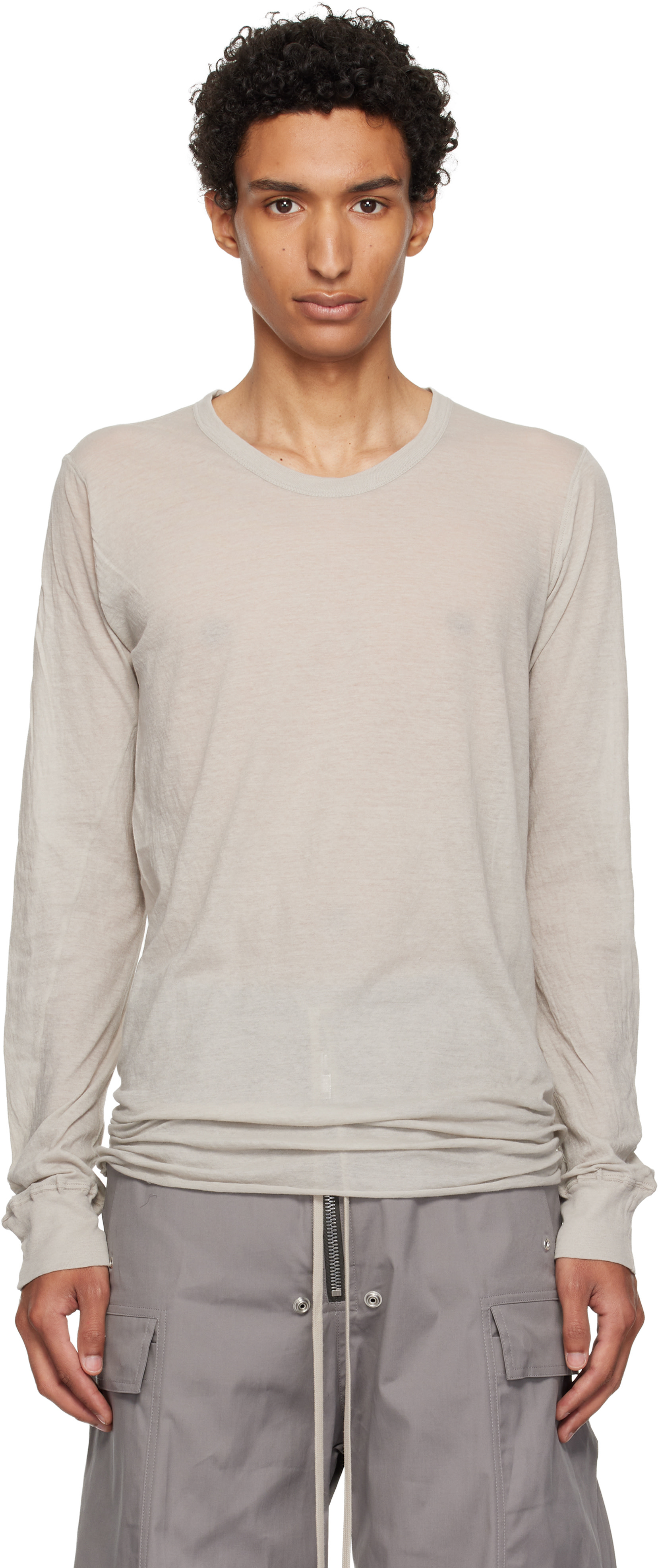 Rick Owens - Off-White Tower Basic LS T-shirt