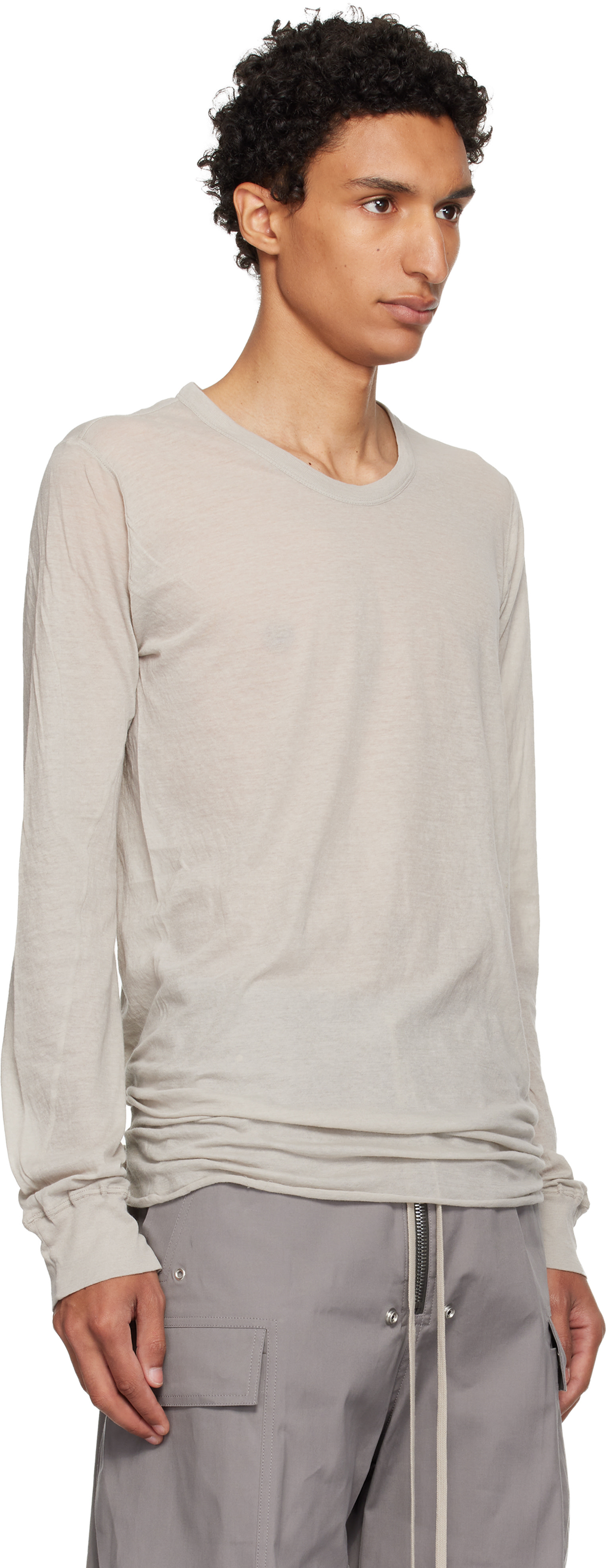 Rick Owens - Off-White Tower Basic LS T-shirt