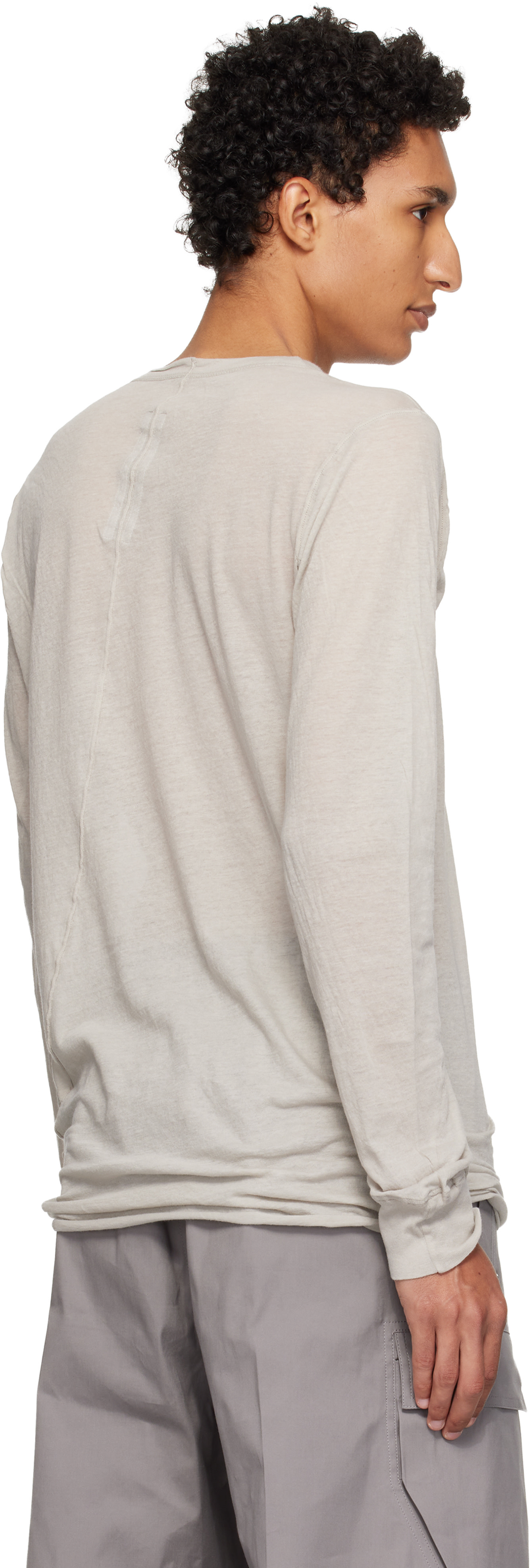 Rick Owens - Off-White Tower Basic LS T-shirt