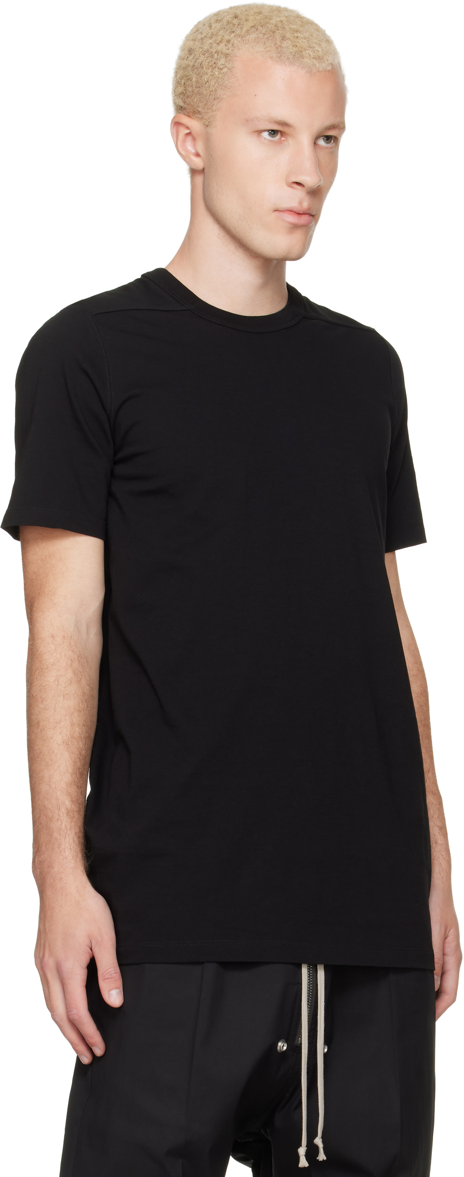 Rick Owens - ブラック Tower Level Tシャツ