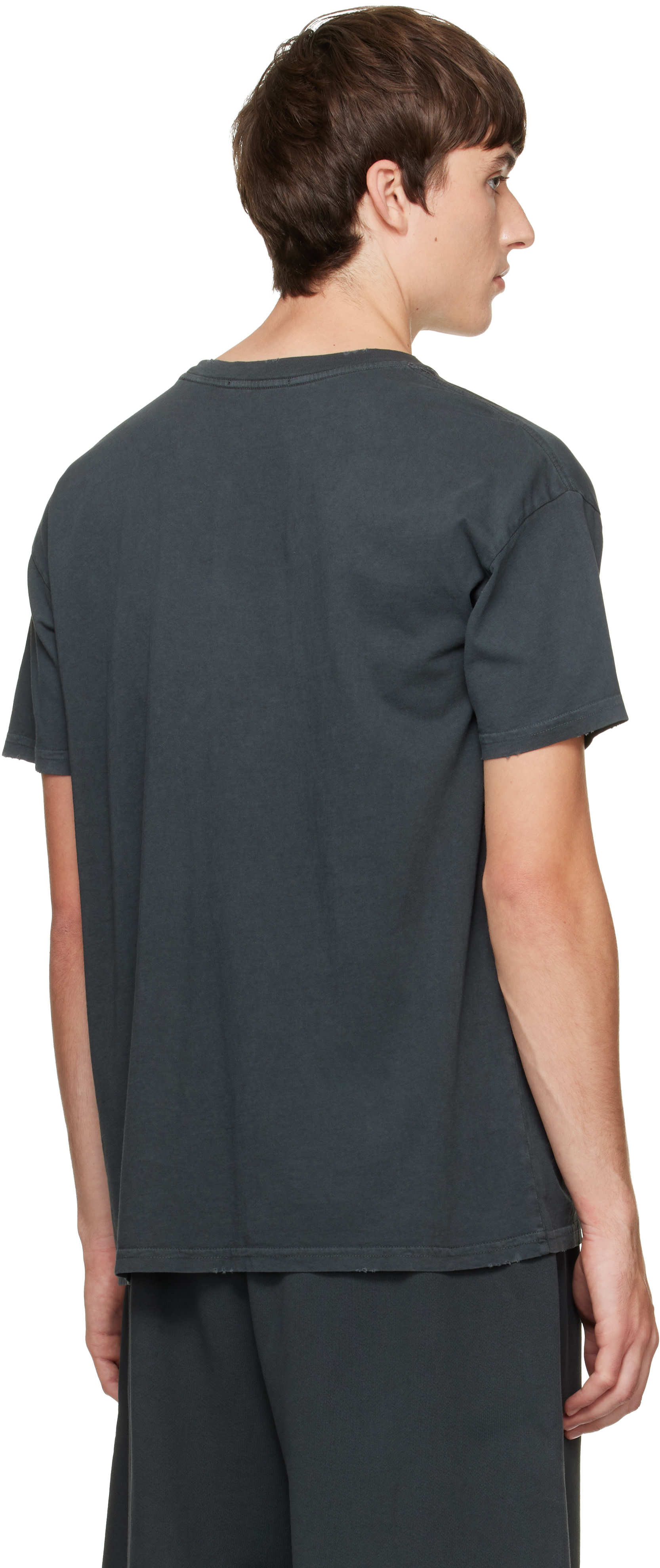 WILLY CHAVARRIA: ブラック 'Leather Daddy' Easy Tシャツ | SSENSE 日本