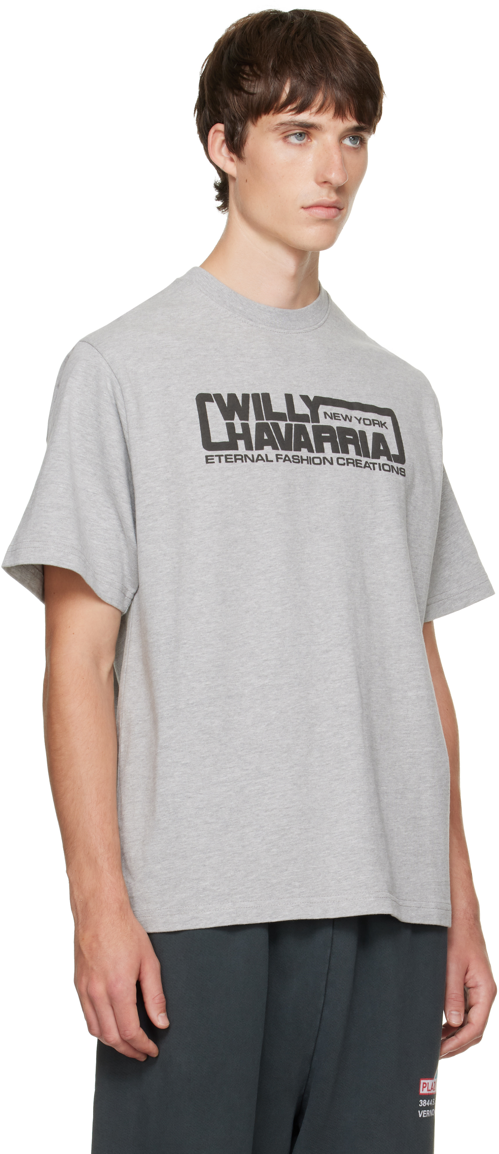 WILLY CHAVARRIA: グレー 'Eternal Fashion Creations' Standard T