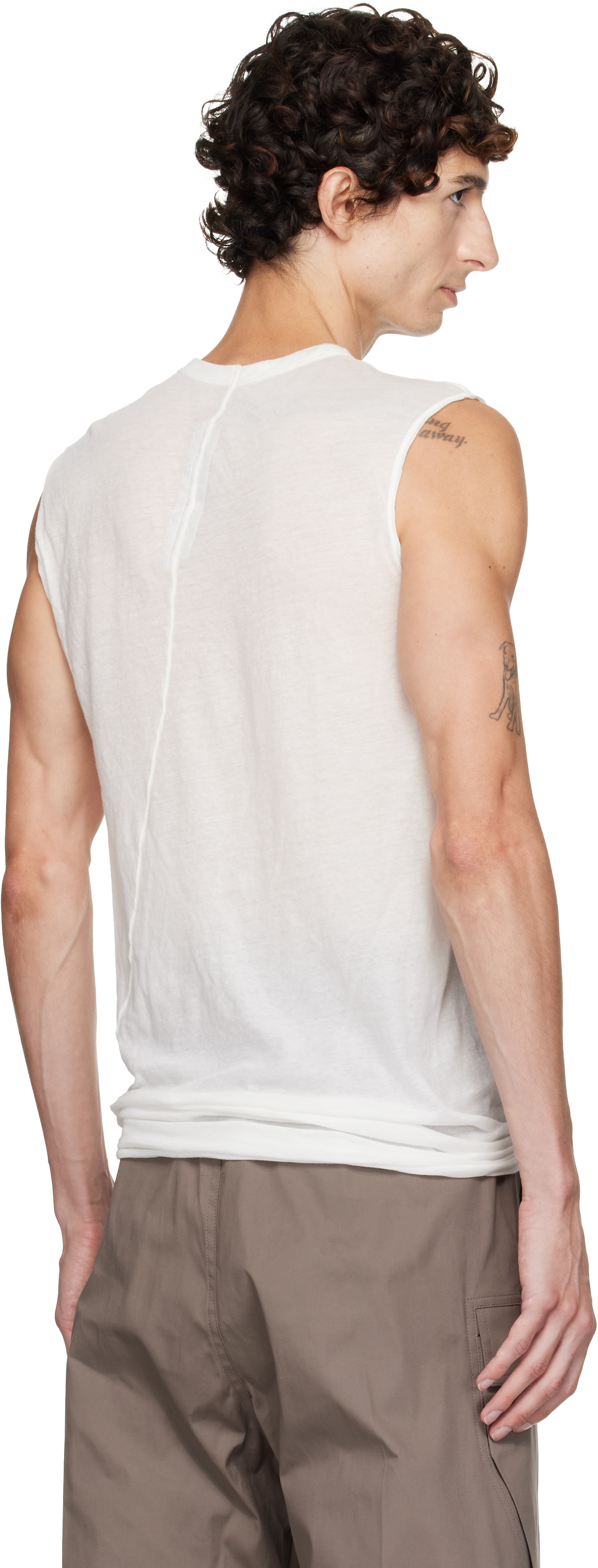 Rick Owens - Off-White Tower Basic SL Tank Top