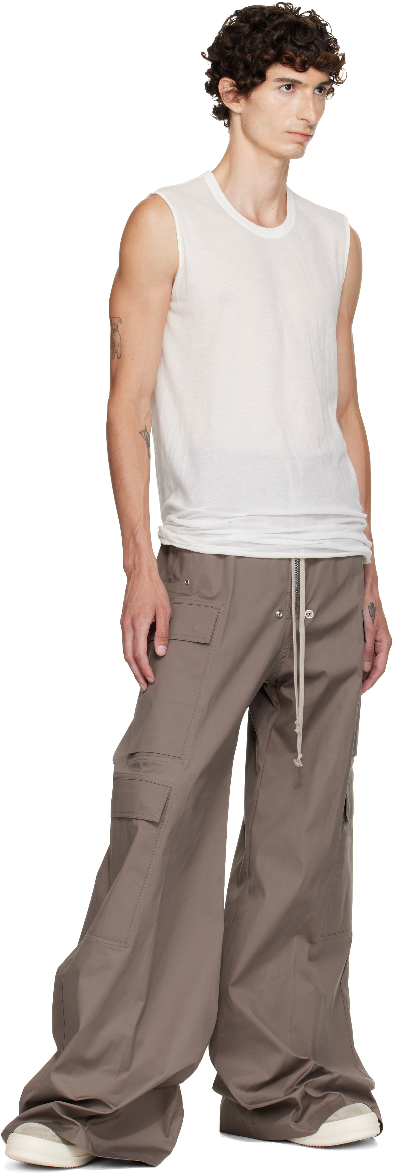 Rick Owens - Off-White Tower Basic SL Tank Top