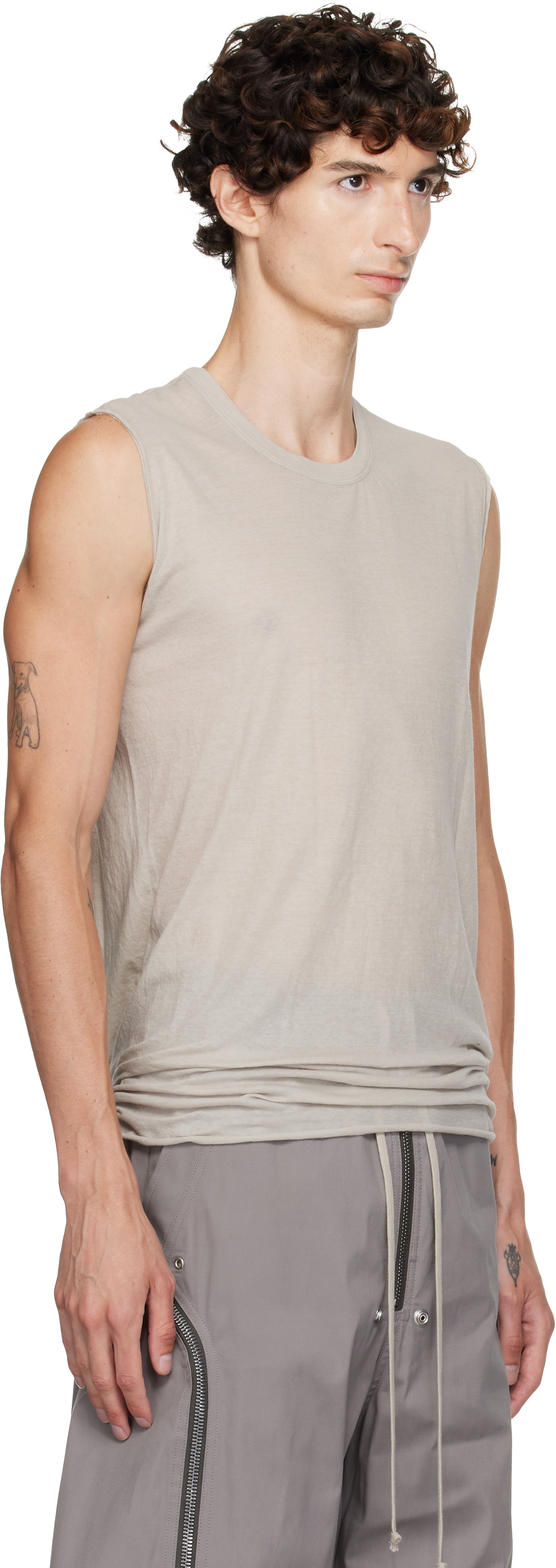 Rick Owens - Off-White Tower Basic SL Tank Top