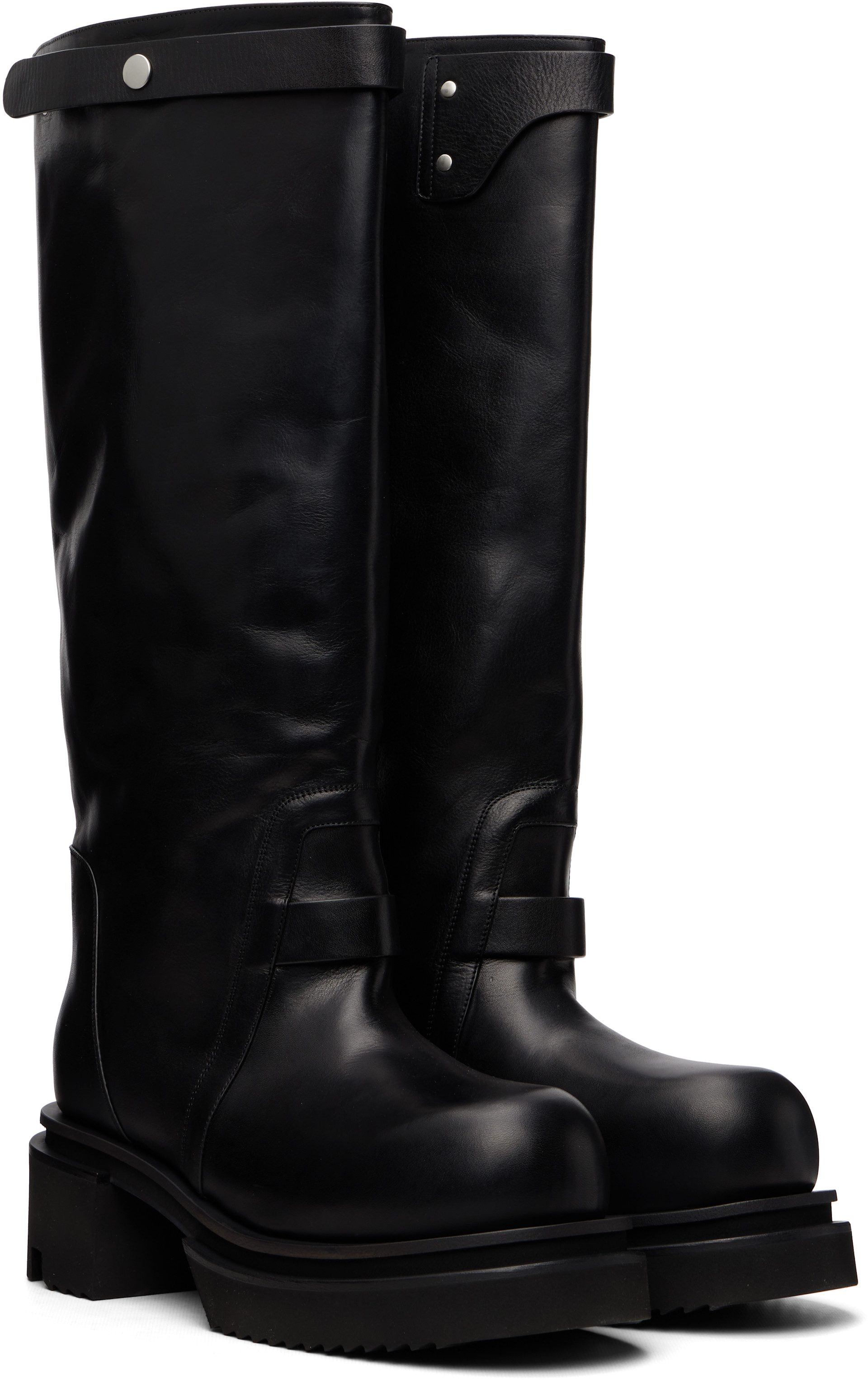 Rick Owens - ブラック Tower Naska Bogun ブーツ