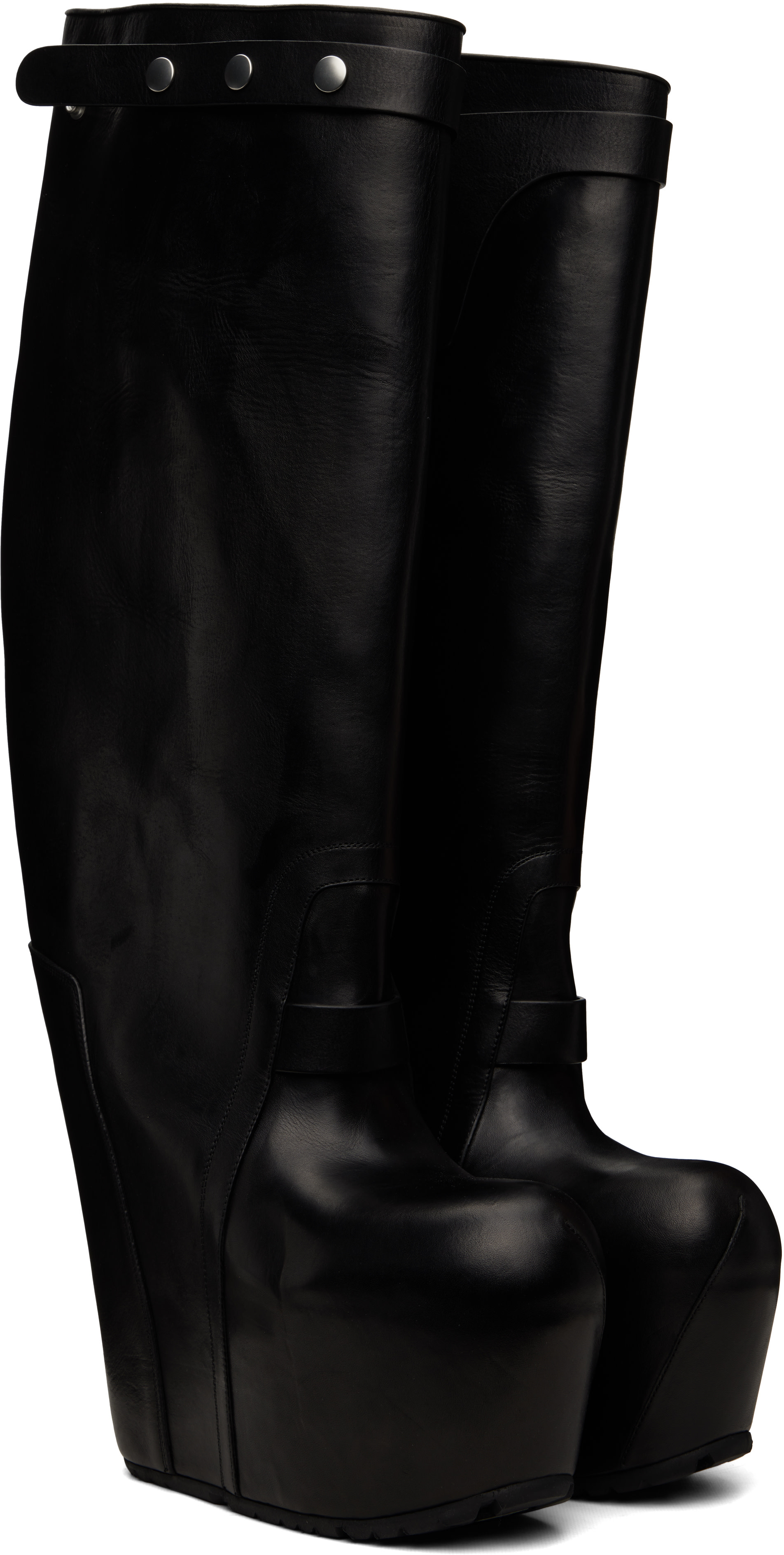 Rick Owens - 블랙 타워 메가나스카 부츠