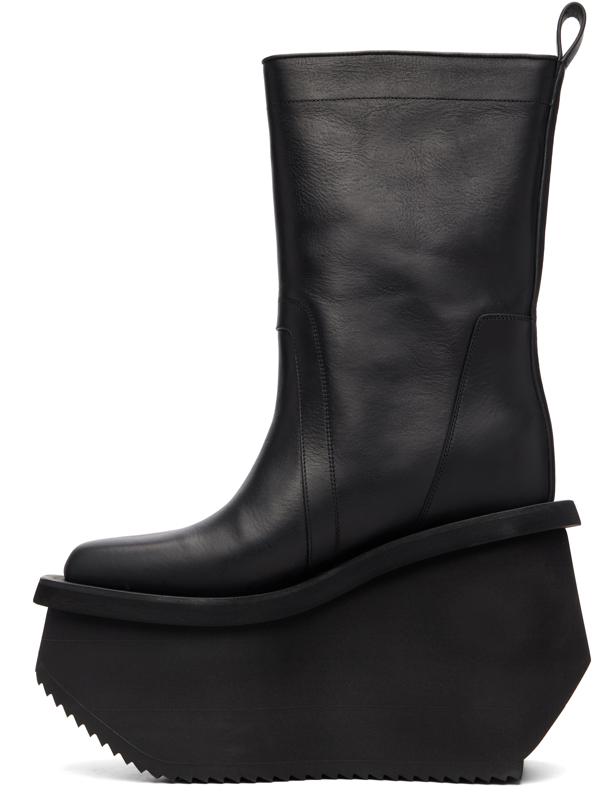 Rick Owens - 블랙 타워 팩토리 부츠