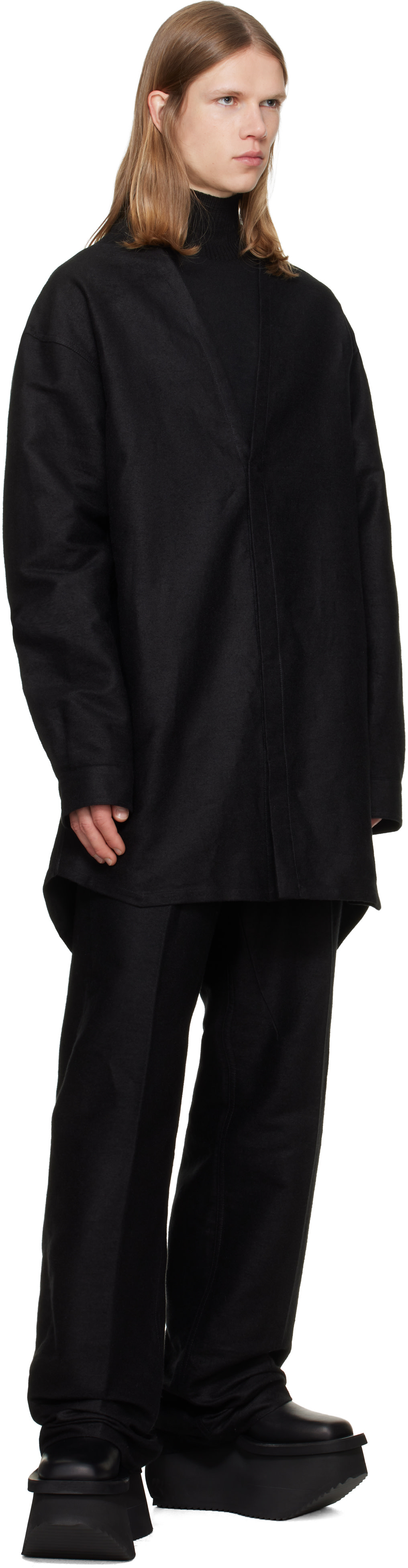 Rick Owens - 블랙 타워 팩토리 부츠