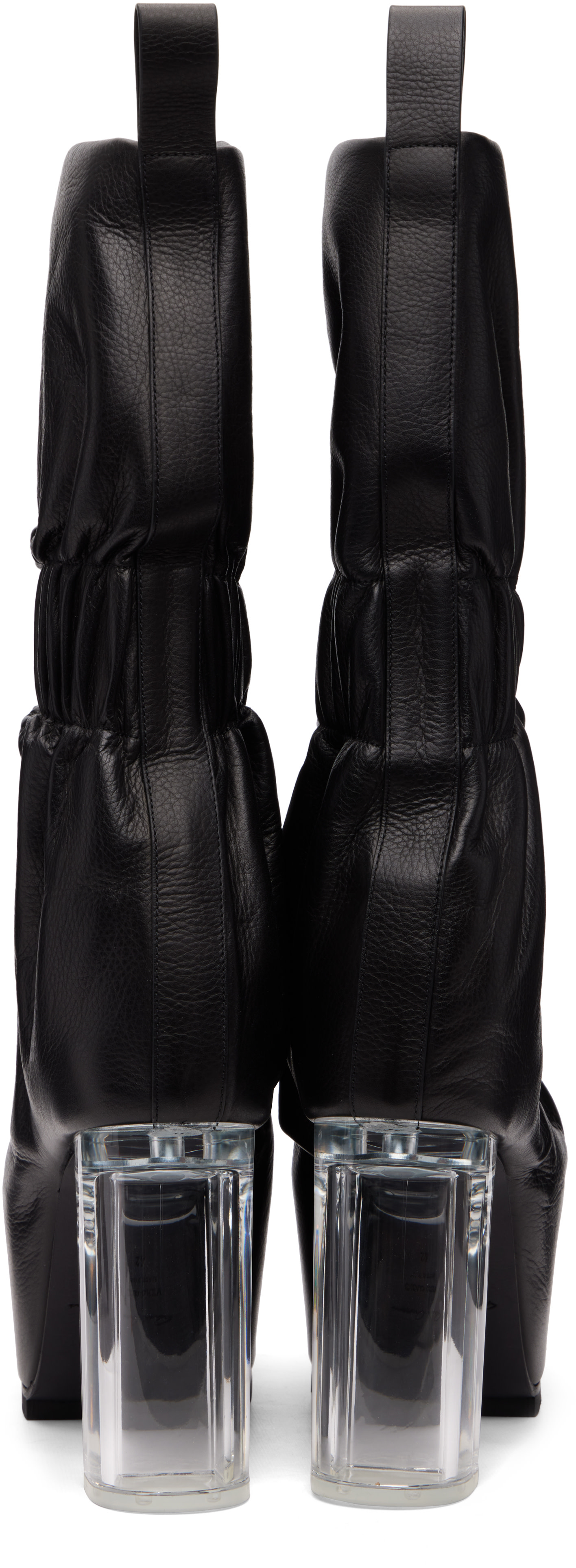Rick Owens - ブラック Tower Pull-On Cuffed Taquito ブーツ