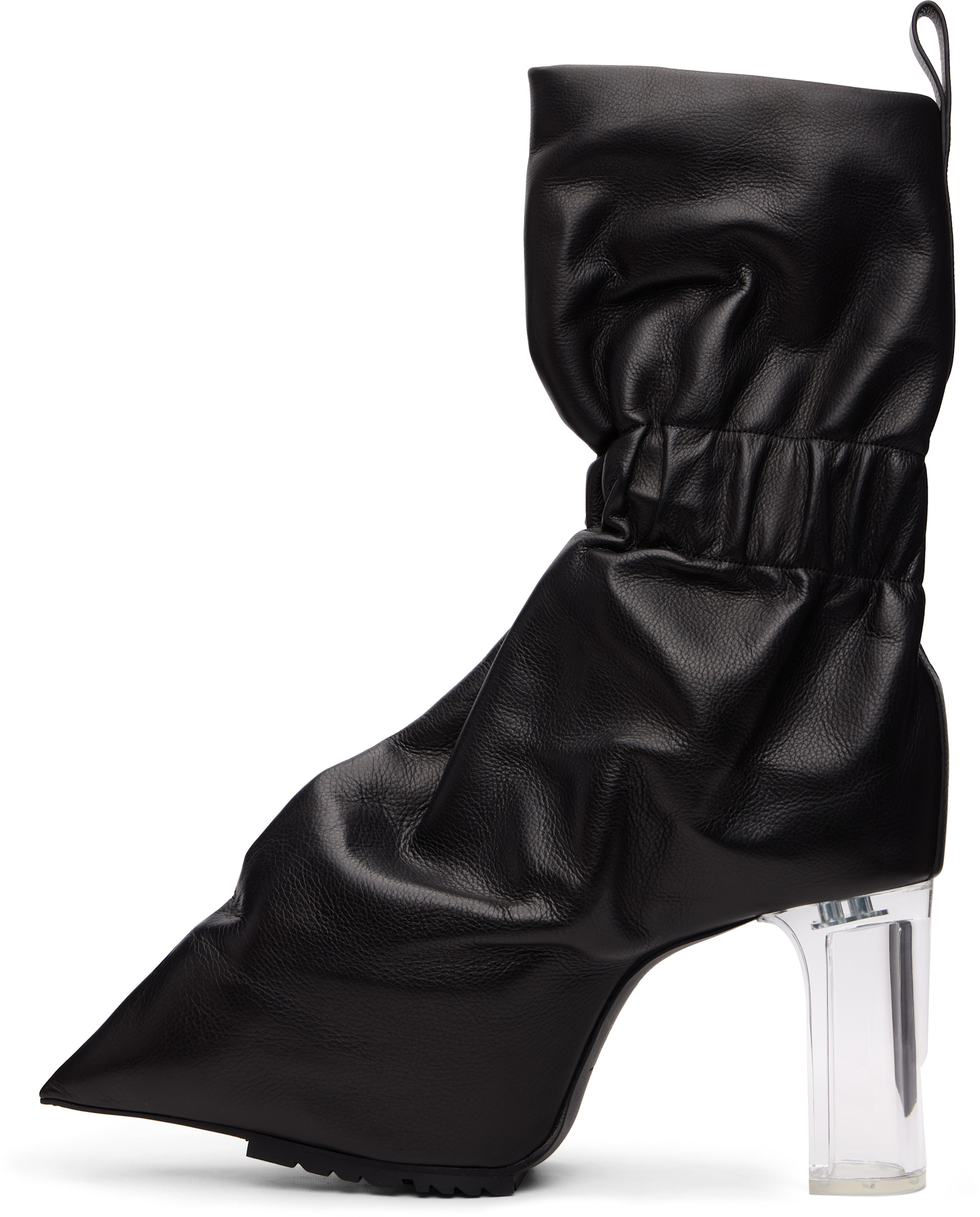 Rick Owens - ブラック Tower Pull-On Cuffed Taquito ブーツ