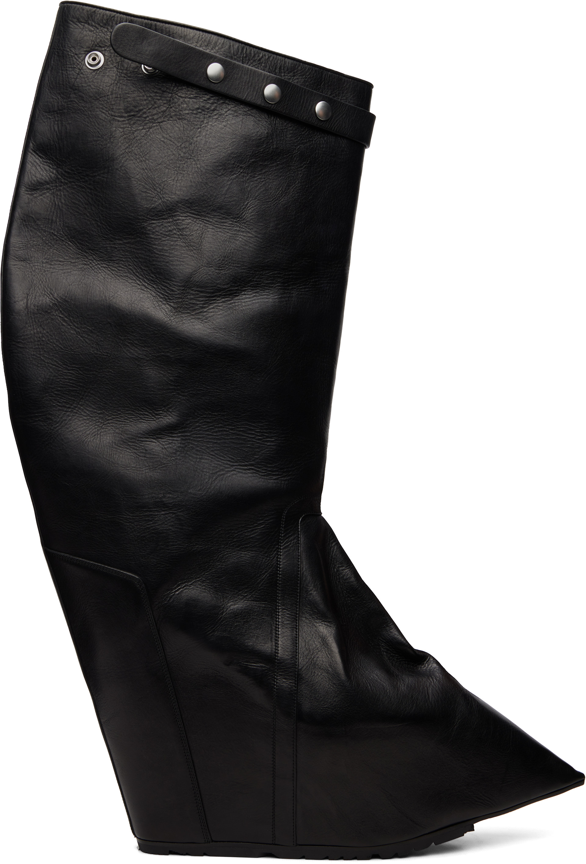 Rick Owens - ブラック Tower Taconaska ブーツ