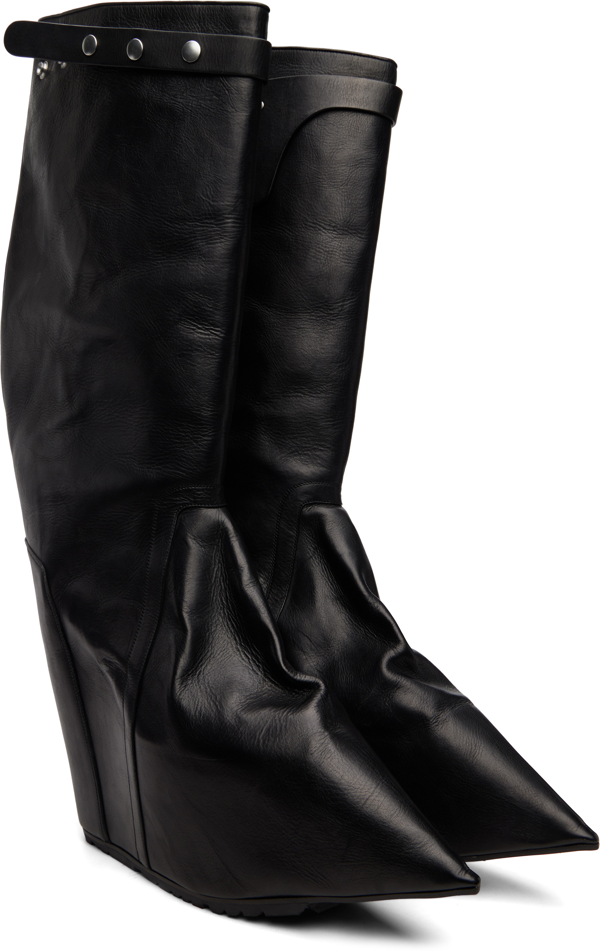 Rick Owens - ブラック Tower Taconaska ブーツ