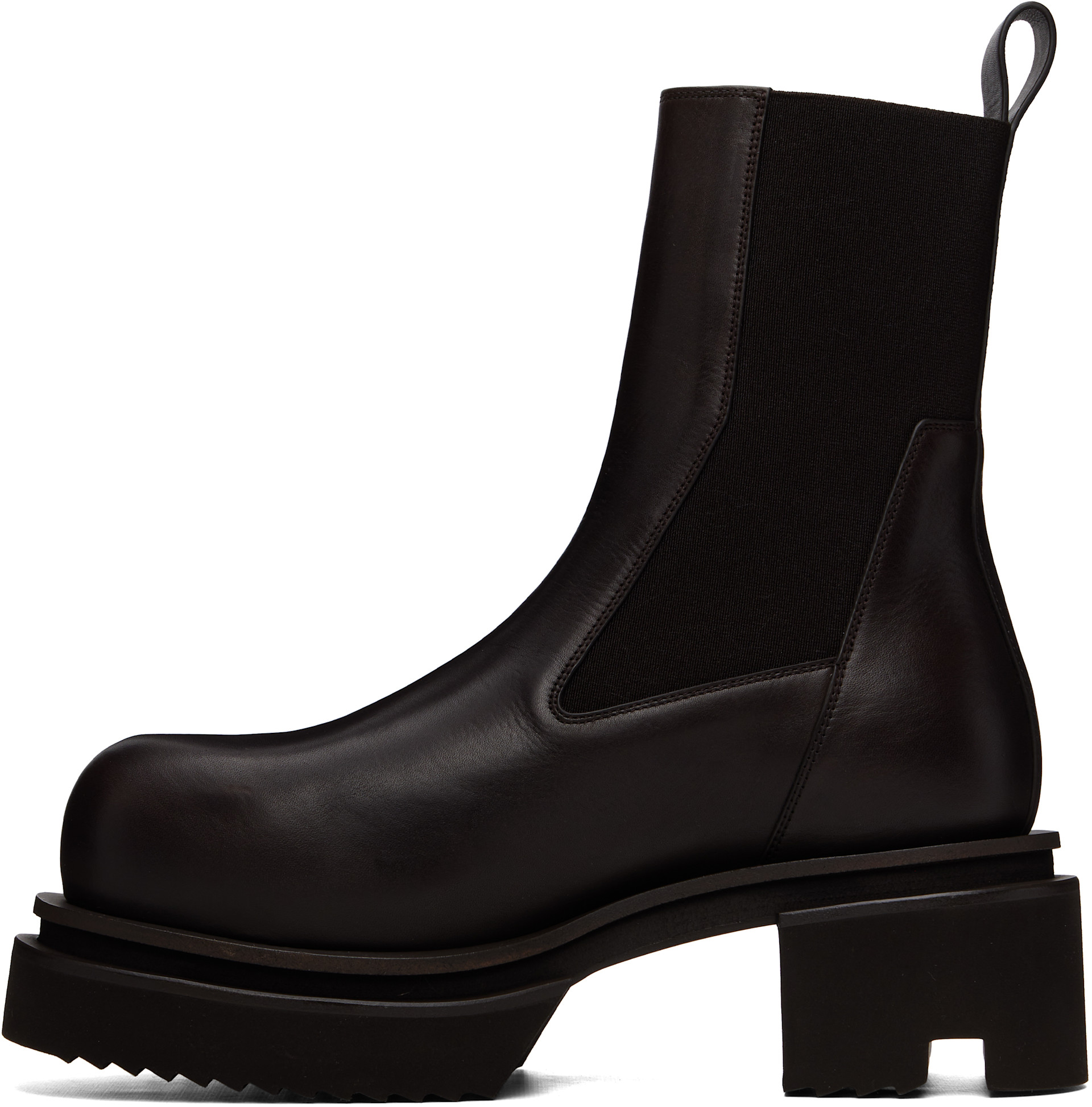 Rick Owens - 브라운 타워 비틀 보건 부츠