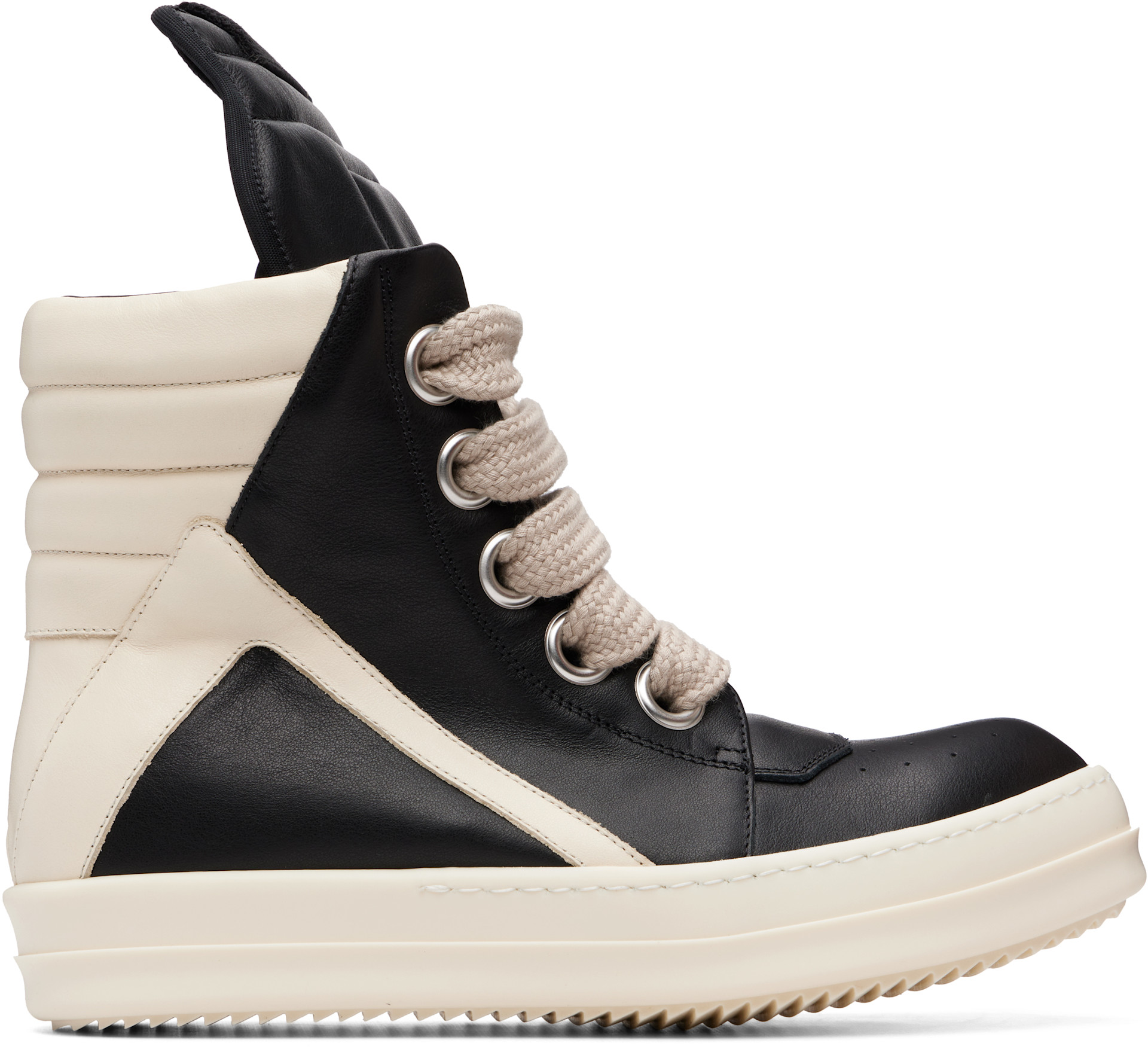 靴 Rick Owens JUMBOLACED GEOBASKET 42 Rick Owens: ブラック Tower Jumbolaced Geobasket スニーカー