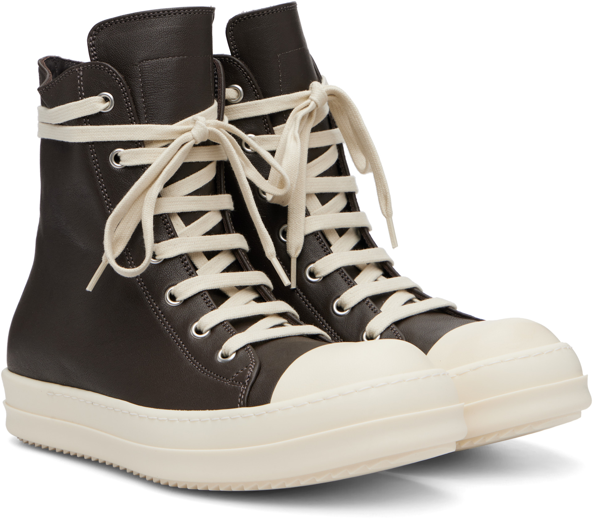 Rick Owens - Baskets grises - Tower