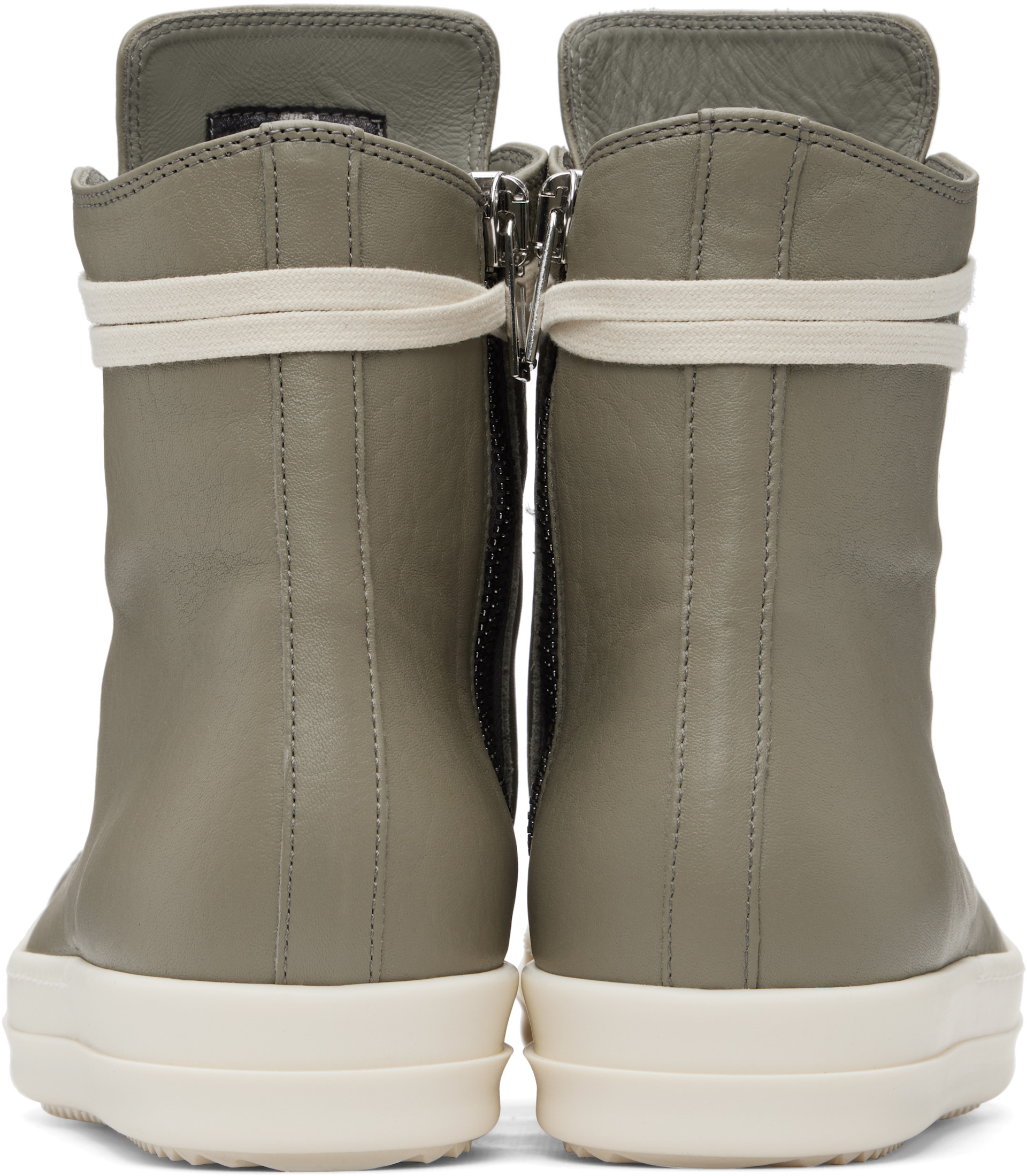 Rick Owens - Baskets grises - Tower