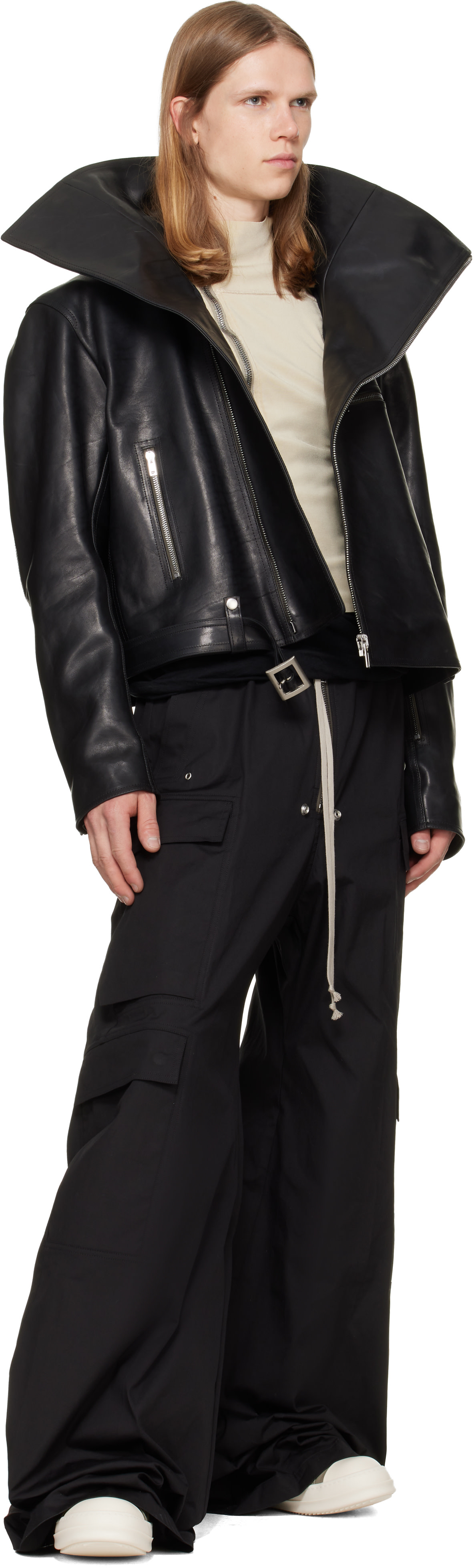 Rick Owens - Baskets grises - Tower