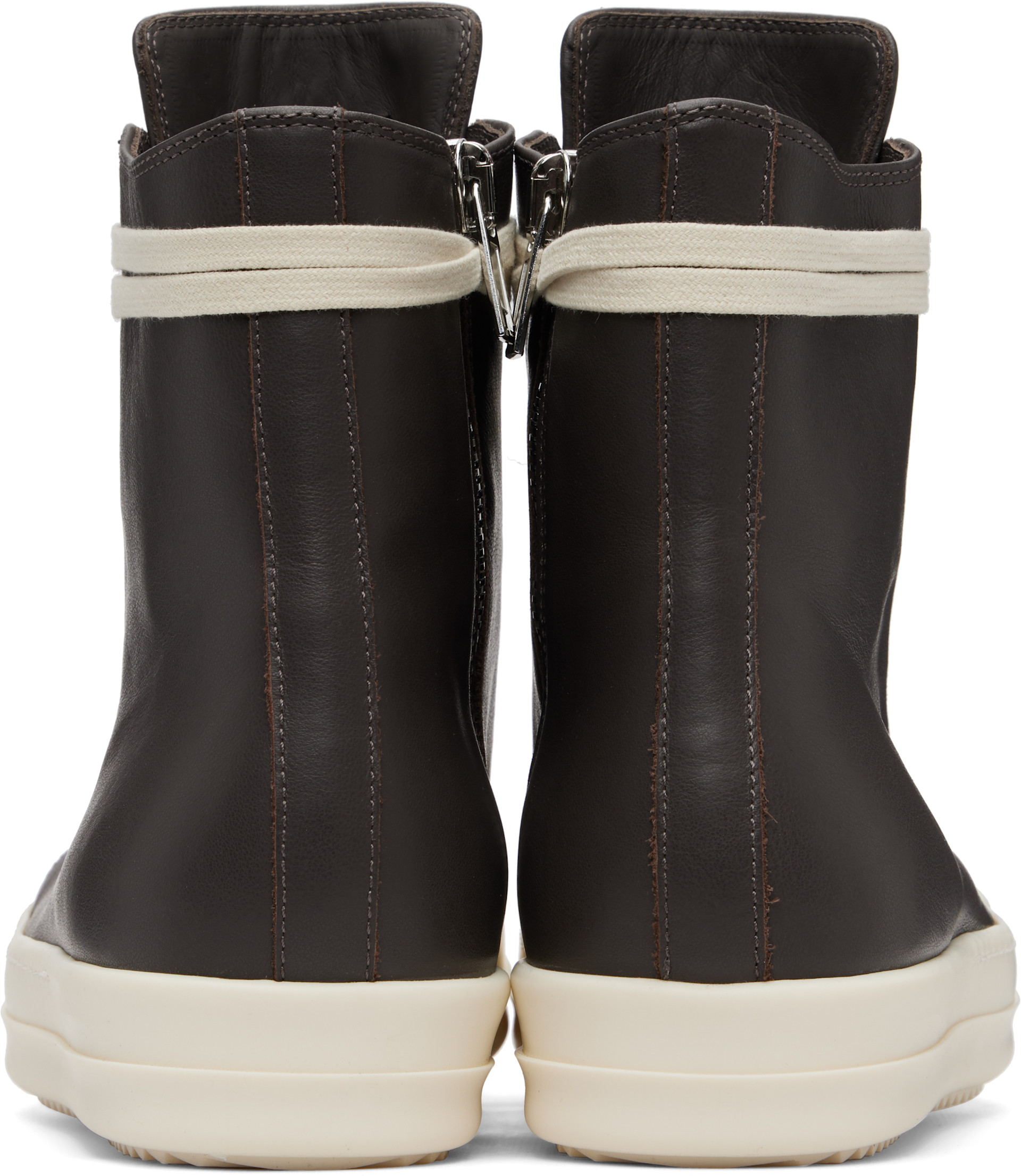 Rick Owens - Baskets grises - Tower