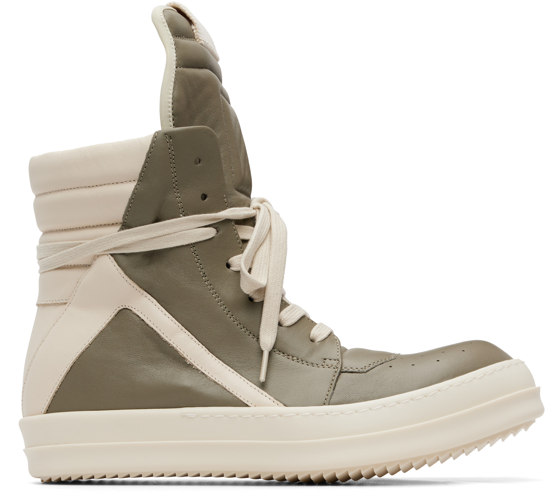 Rick Owens: トープ Tower Geobasket スニーカー | SSENSE 日本