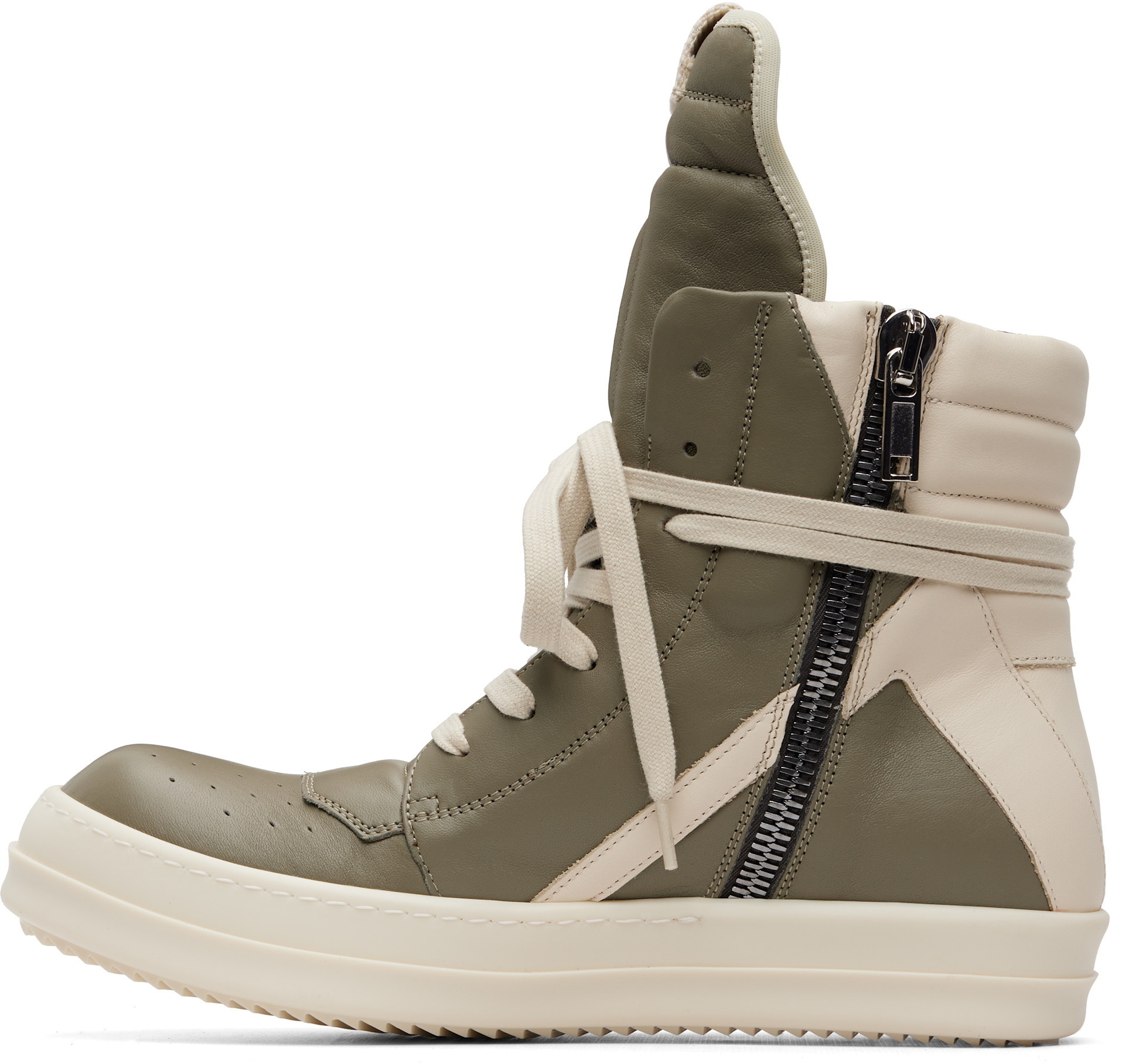 Rick Owens: トープ Tower Geobasket スニーカー | SSENSE 日本