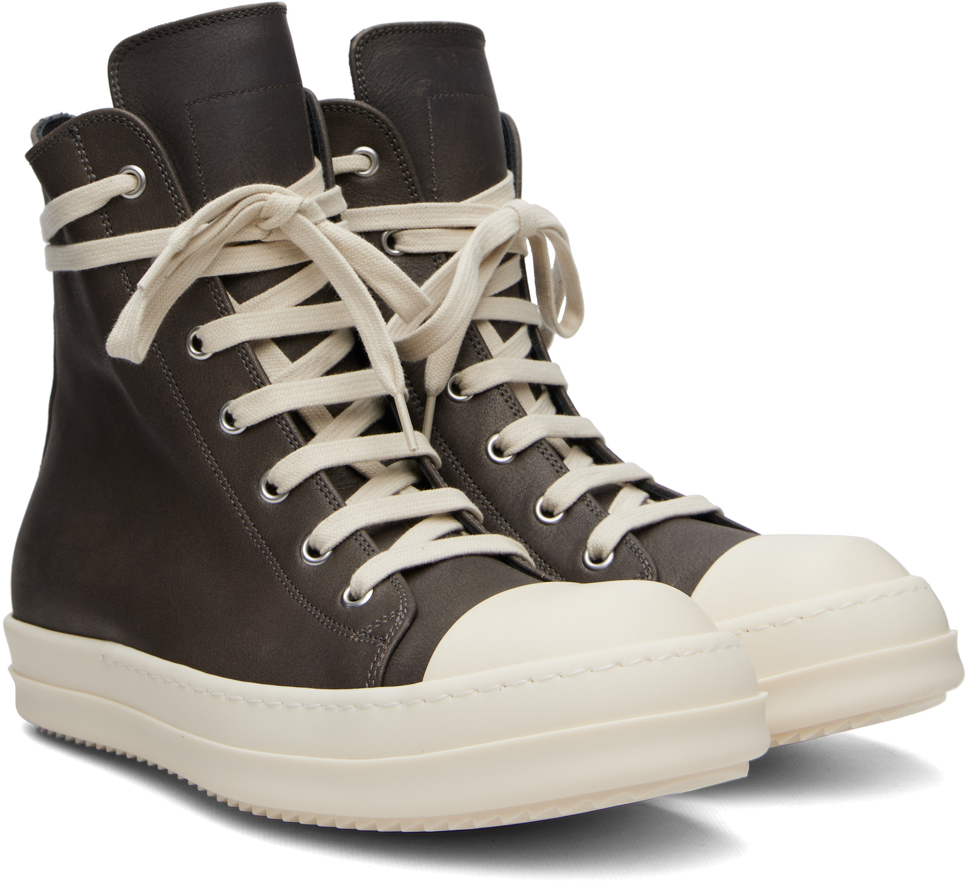 Rick Owens - Baskets brunes - Tower