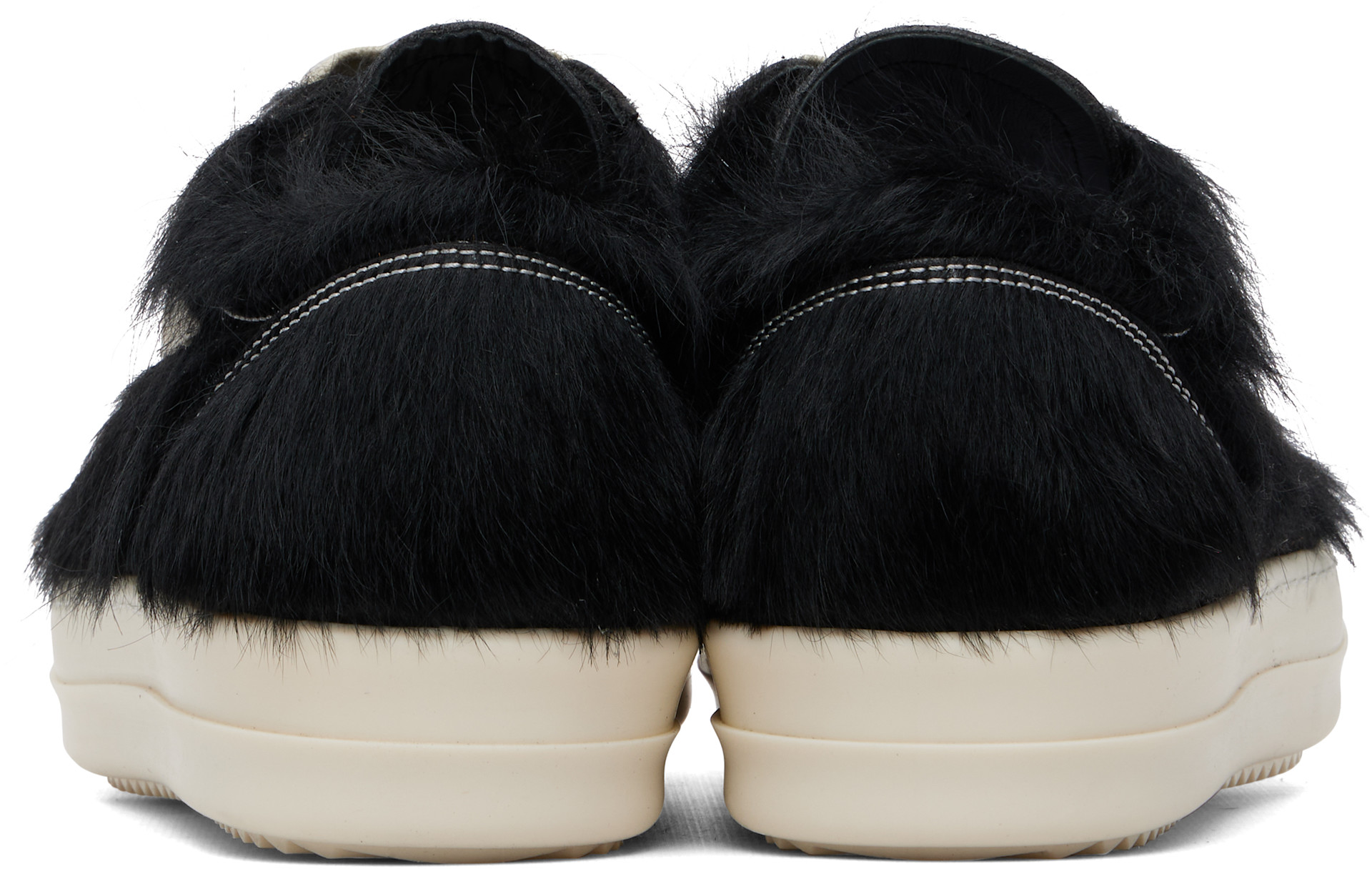 Rick Owens - Baskets rétro noires - Tower