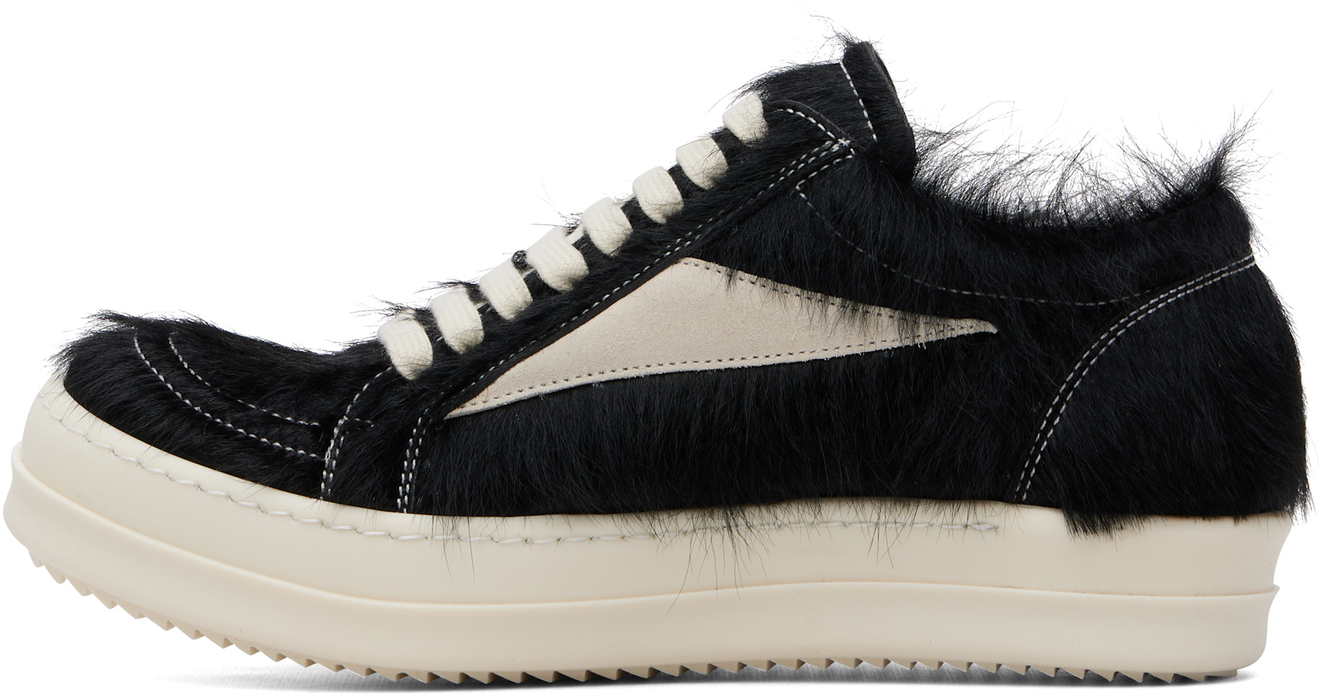 Rick Owens - Baskets rétro noires - Tower