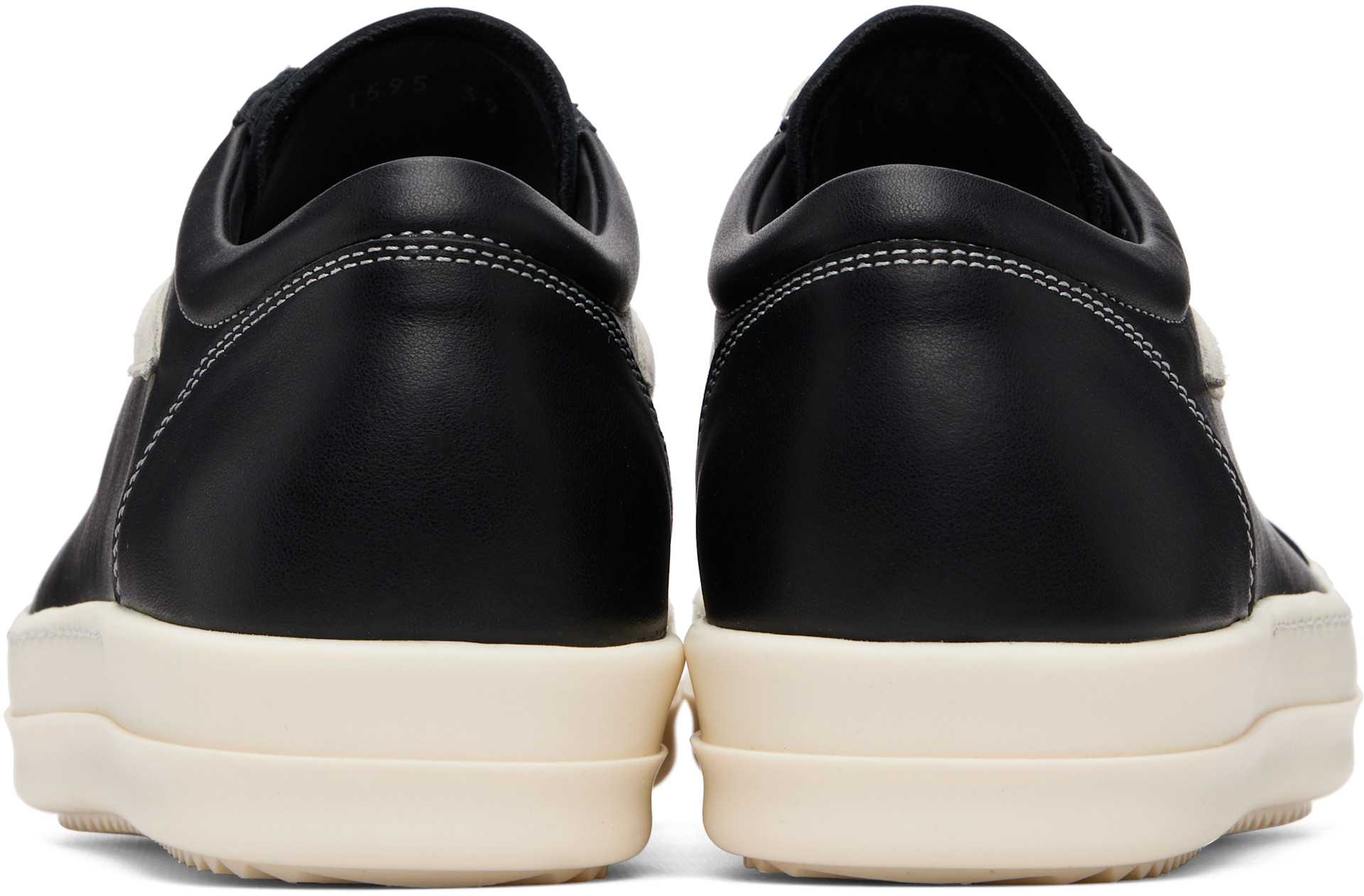 Rick Owens - Baskets rétro noires - Tower
