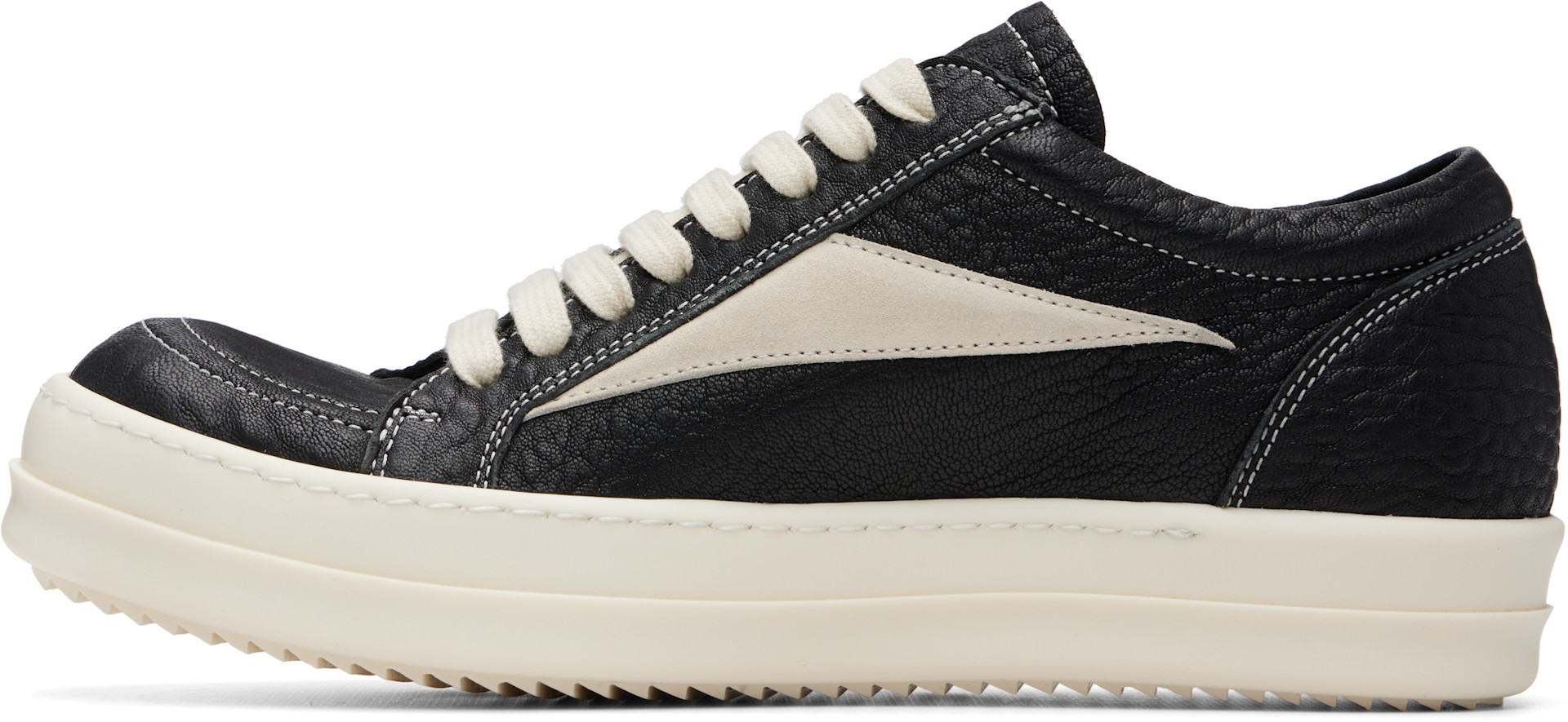 Rick Owens: Black Tower Vintage Sneaks Sneakers | SSENSE