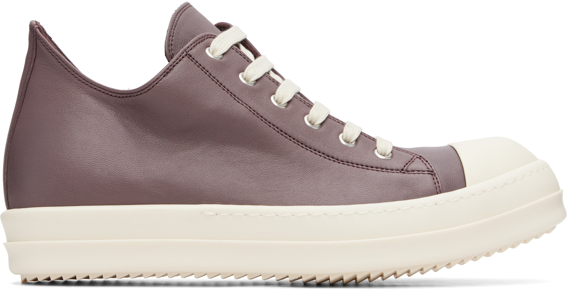 Rick Owens - Baskets basses mauves - Tower