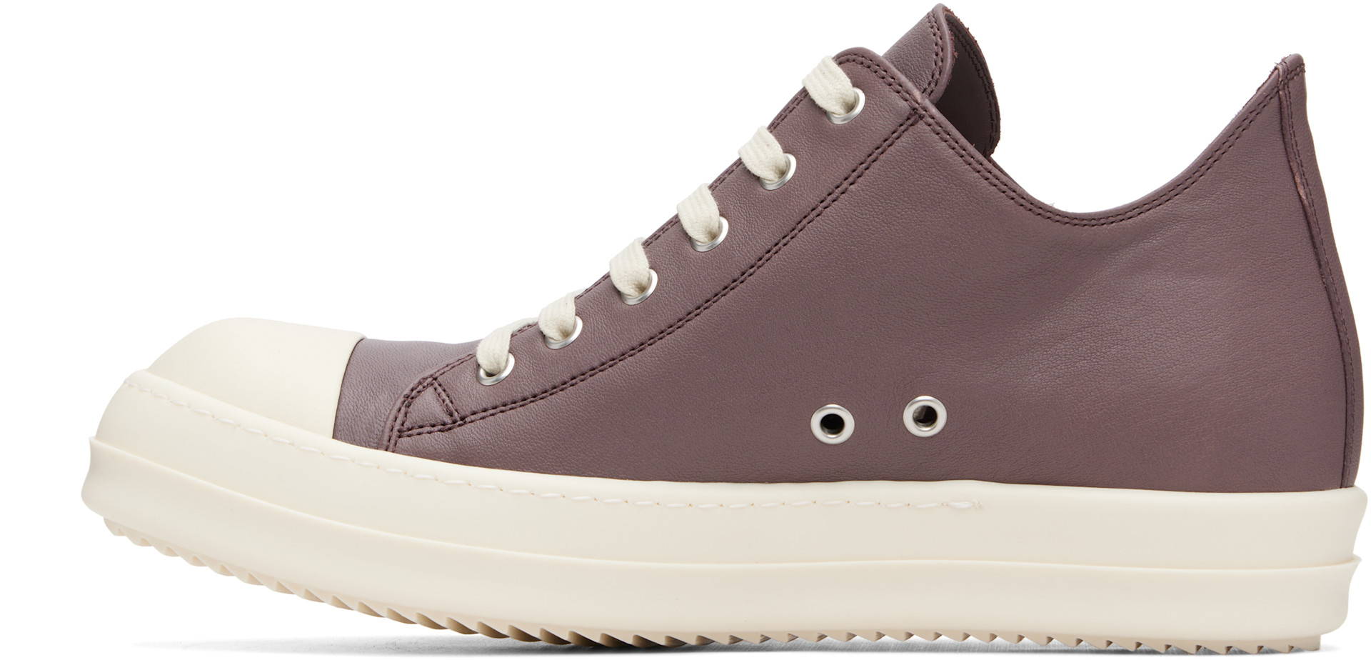 Rick Owens - Baskets basses mauves - Tower